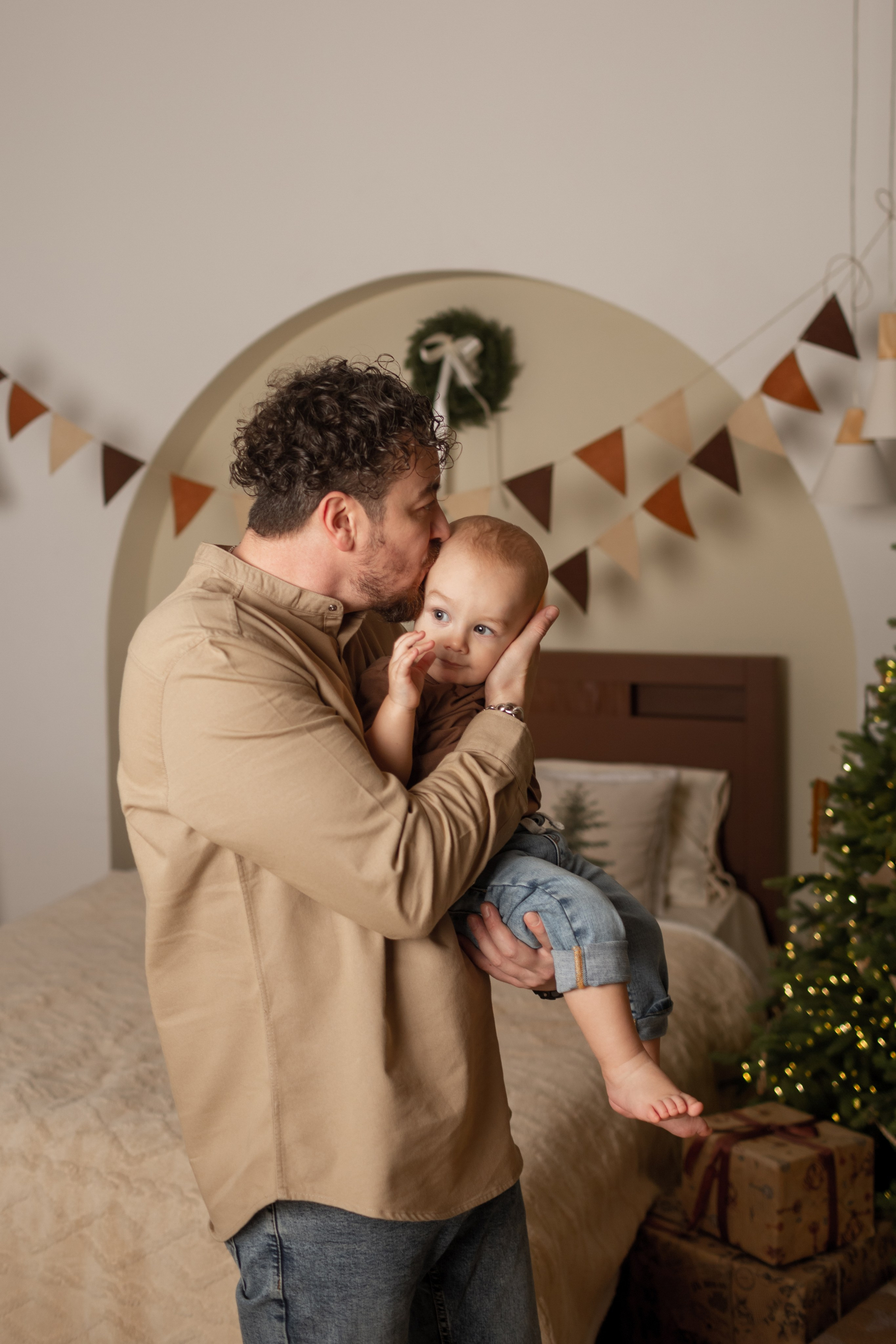 Семейная новогодняя фотосессия. Свадебный фотограф Кирилл Белый