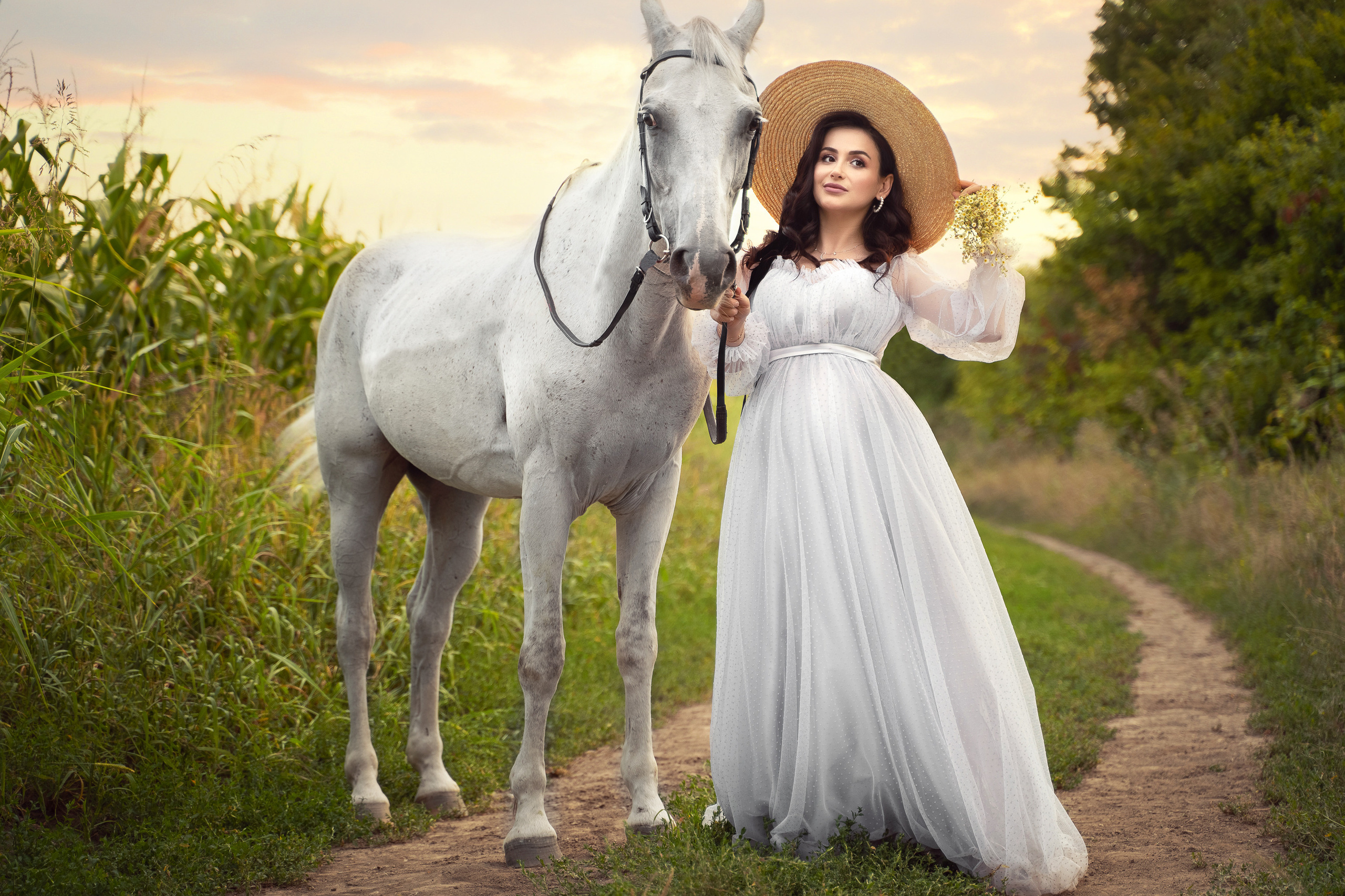 Съемки с лошадьми. Ньюборн фотограф, фотограф новорожденных г. Нальчик Залина Афаунова