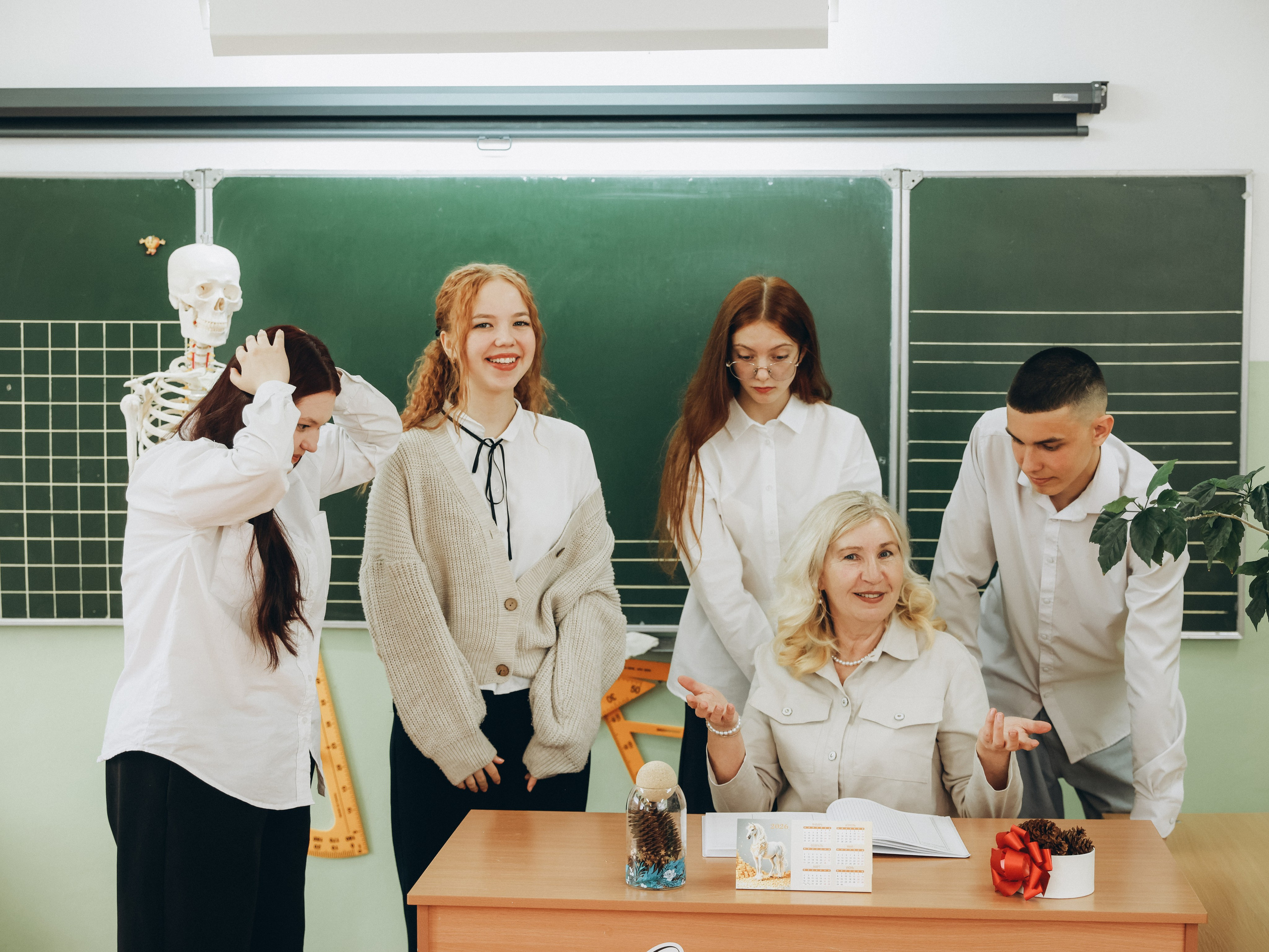 Школьники. Мультифотограф Динара Ахмедзянова