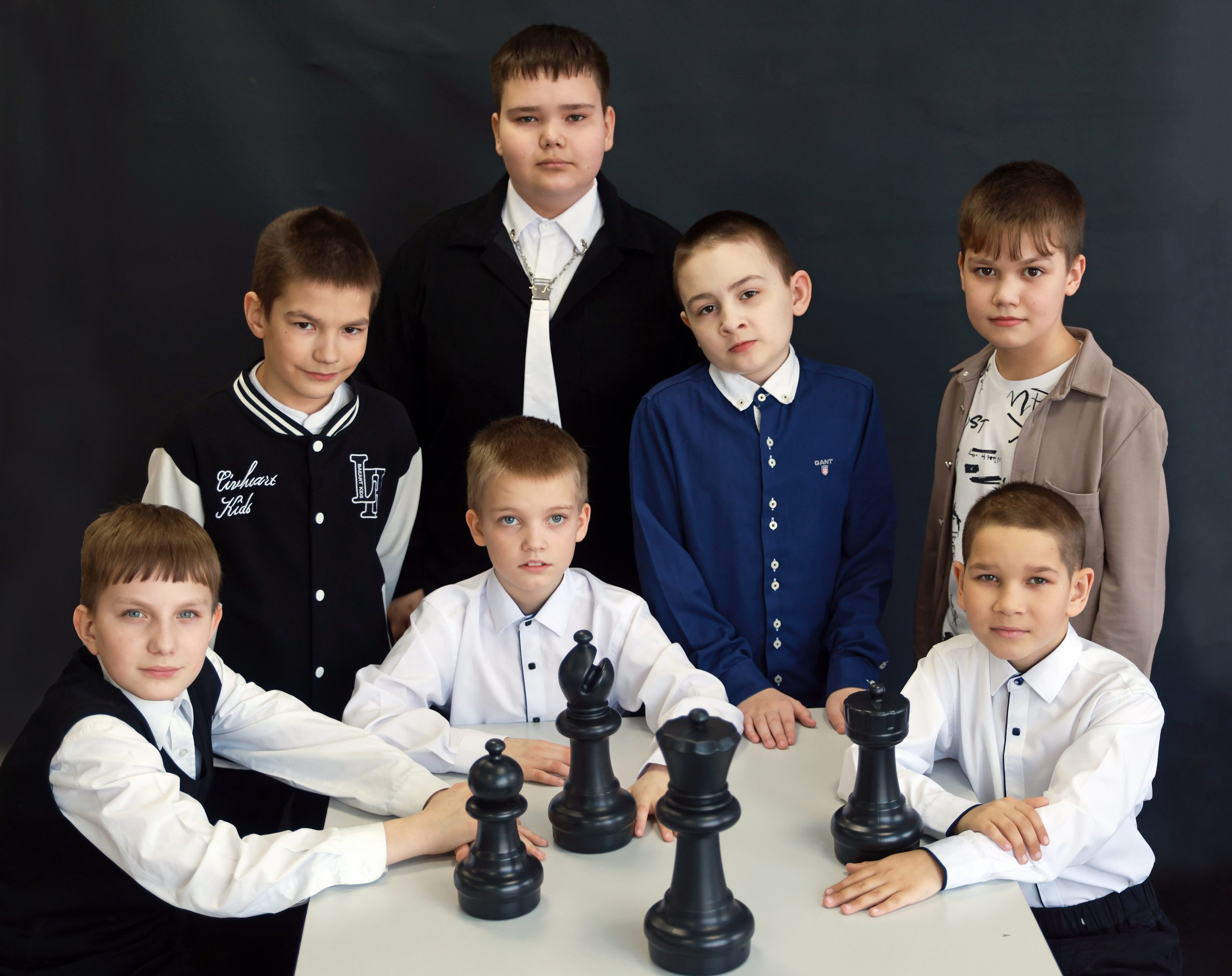 Школьники. Мультифотограф Динара Ахмедзянова