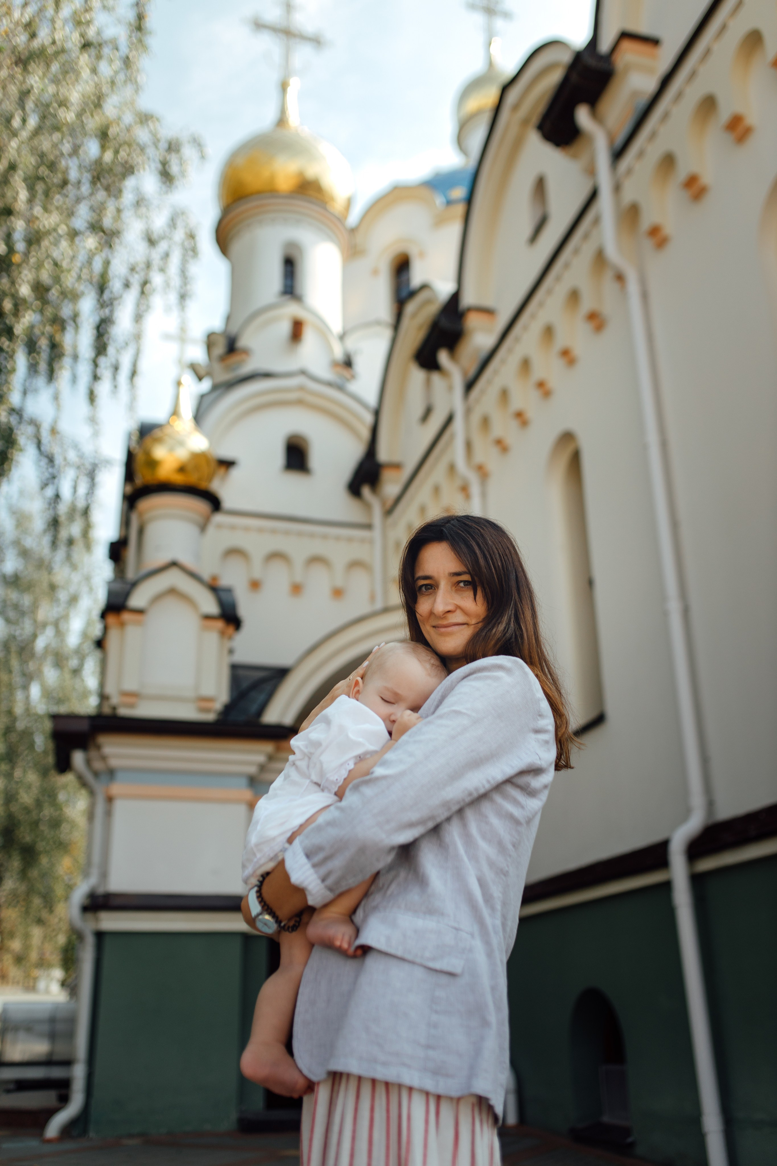 Крещение Егора (Георгия) Державный храм, св. Елисаветенского монастыря, Новинки, август 2024