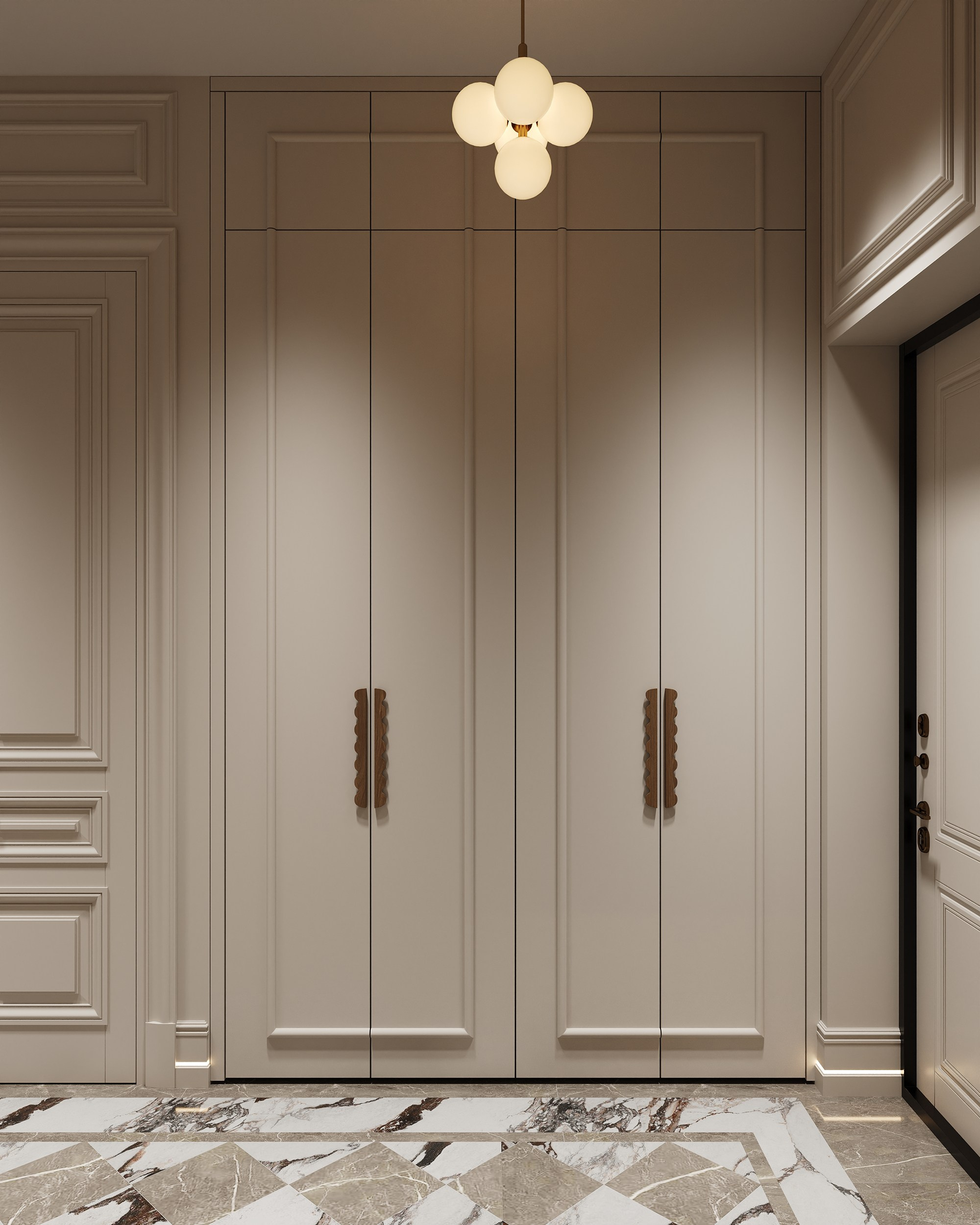 Прихожая «Минина». 3D визуализация интерьера Надежда Соколова