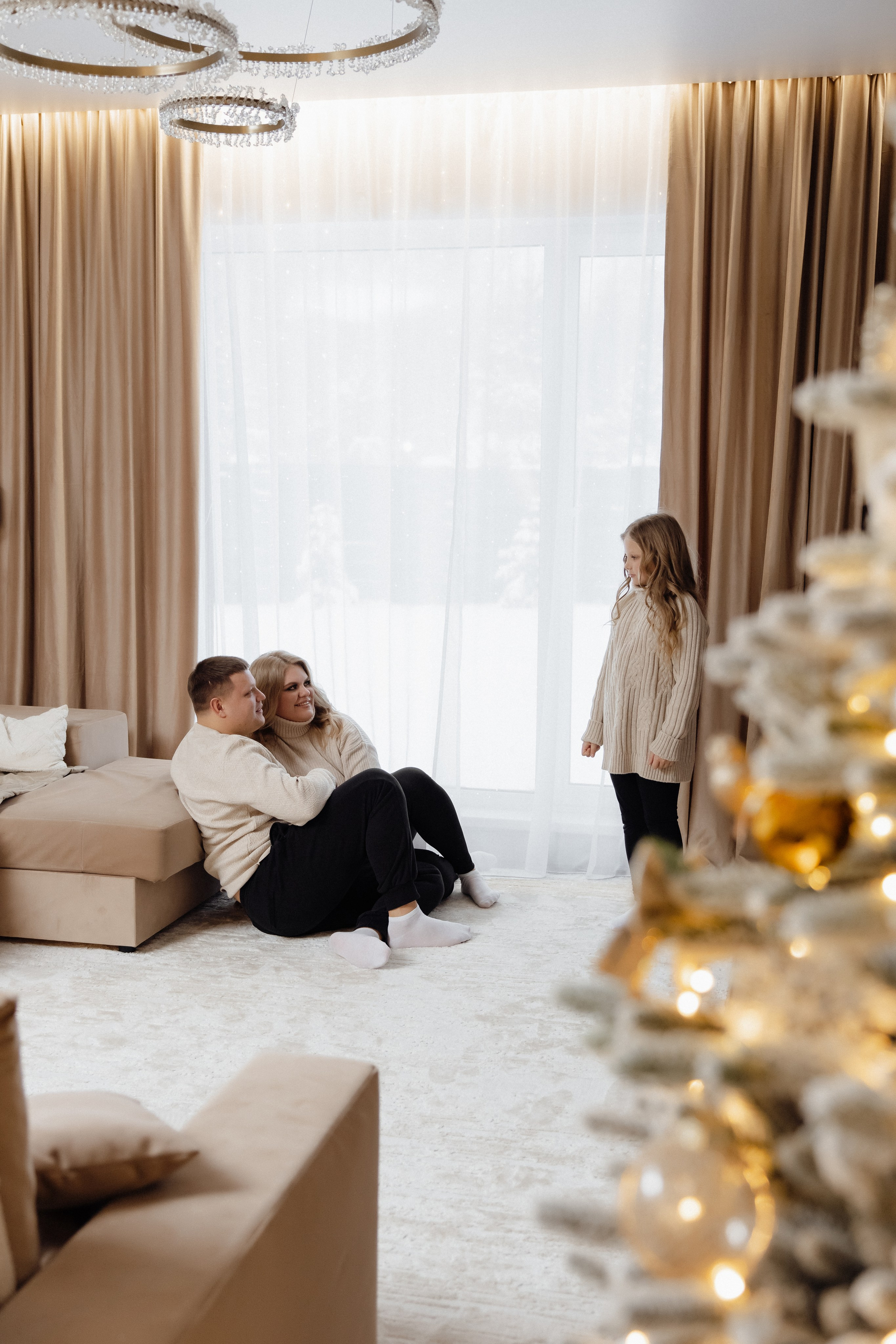 Домашняя новогодняя. Семейный и свадебный фотограф в Челябинске Мария Леонтьева