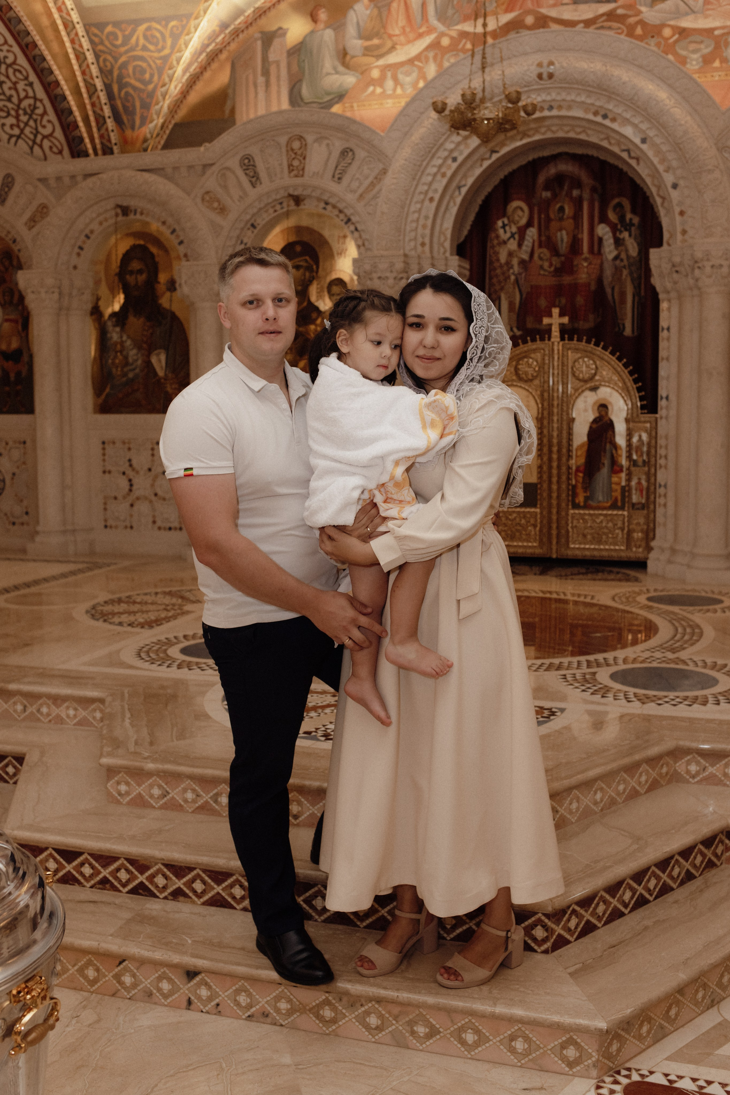 Крещение Киры. Семейный и свадебный фотограф в Челябинске Мария Леонтьева