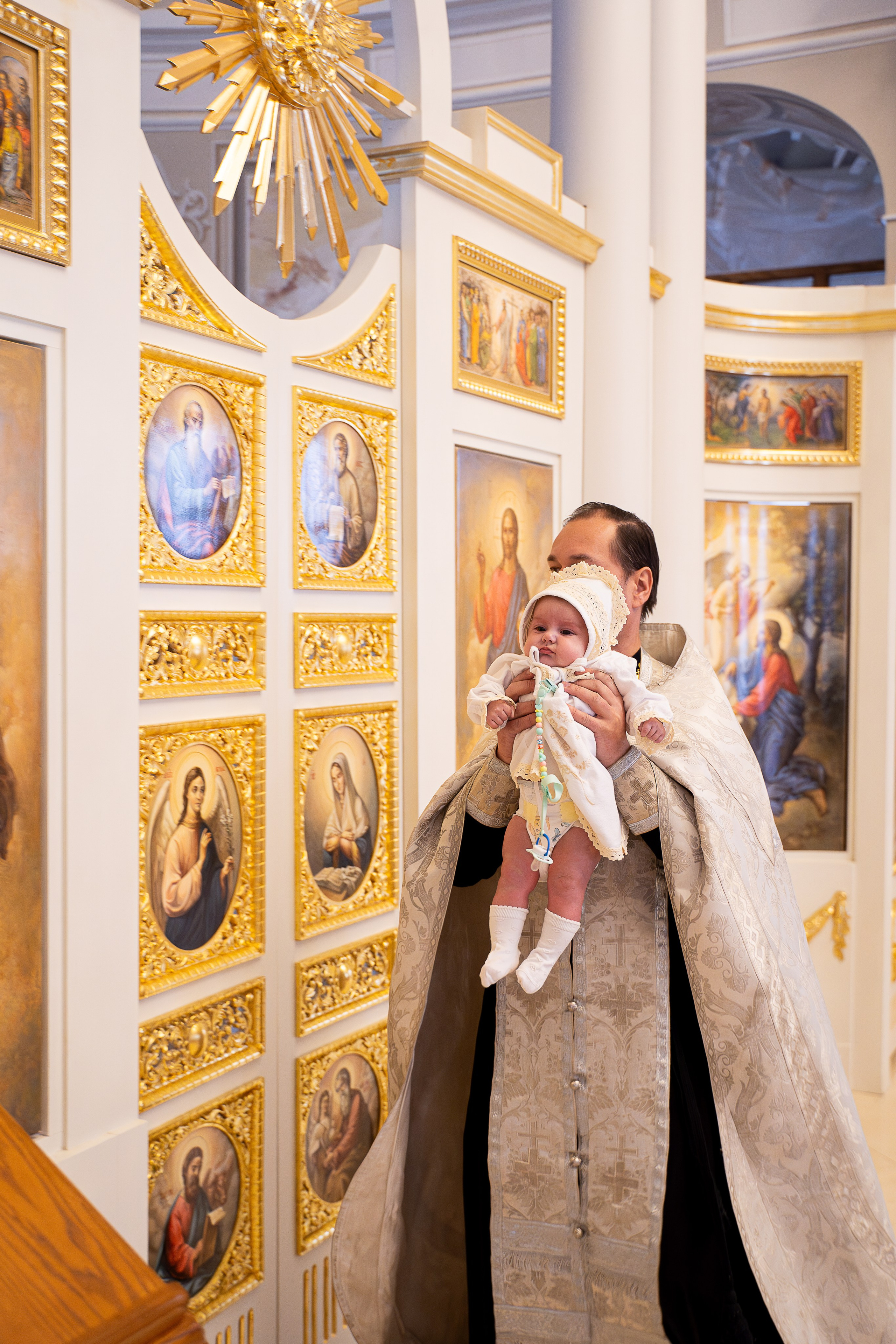 Двойное крещение. Фотограф на роды Москва Ольга Летучева