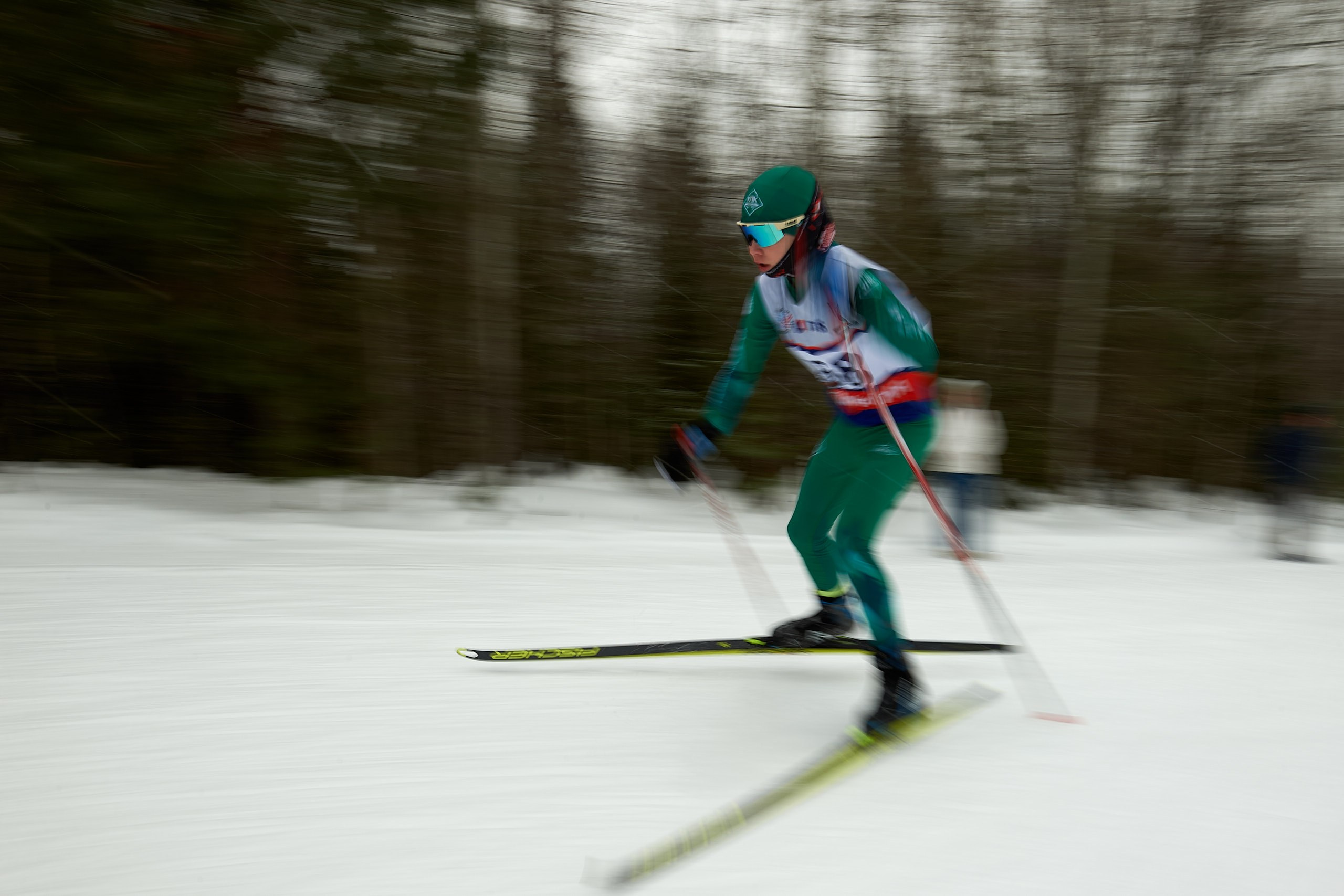 Всероссийские соревнования по лыжным гонкам «Пионерская правда». Ижевс. Спортивный репортажный фотограф в Ижевске Сергей Мерзляков