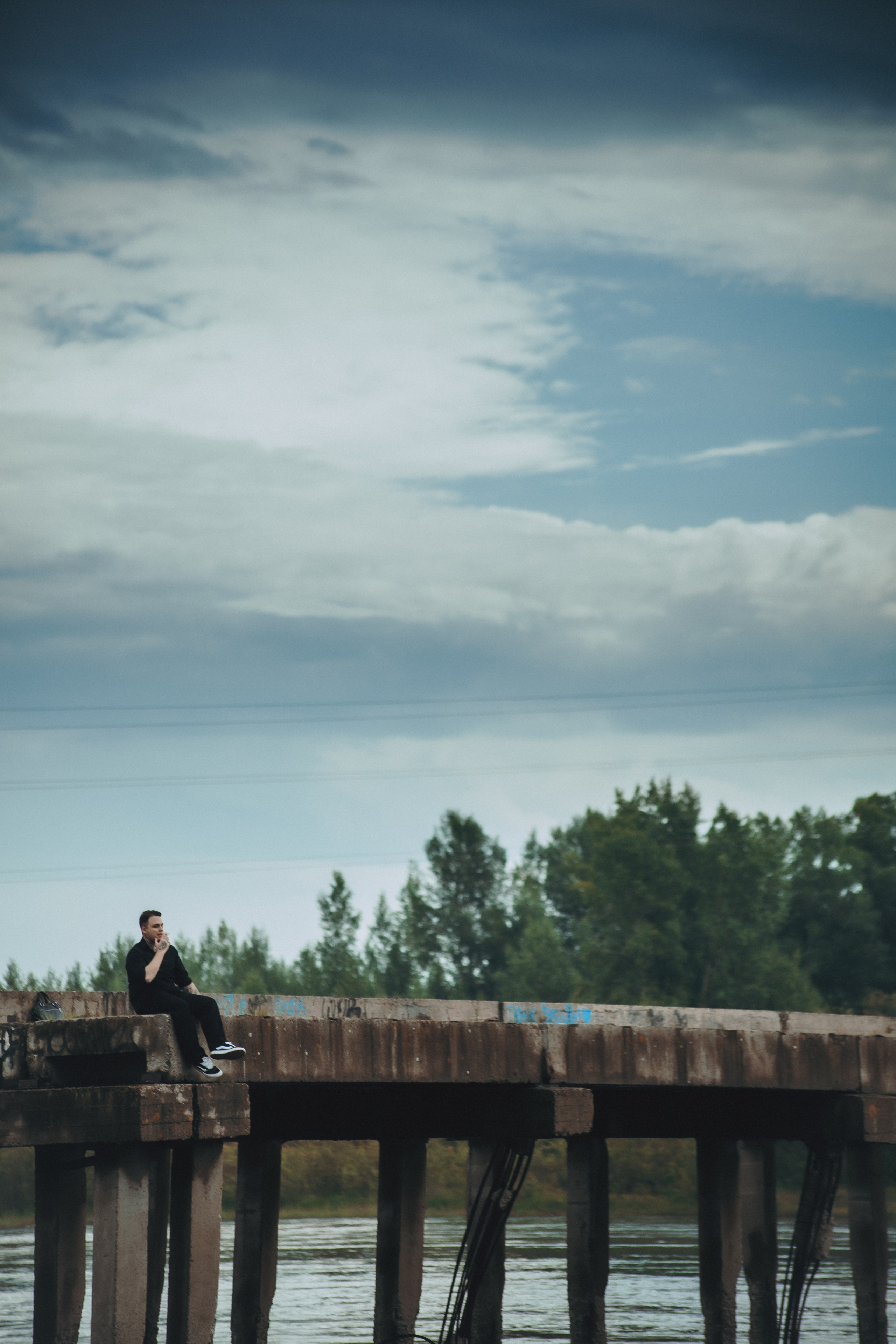 Никита. Заброшенный мост. Фотограф Регина Крикунова г. Красноярск