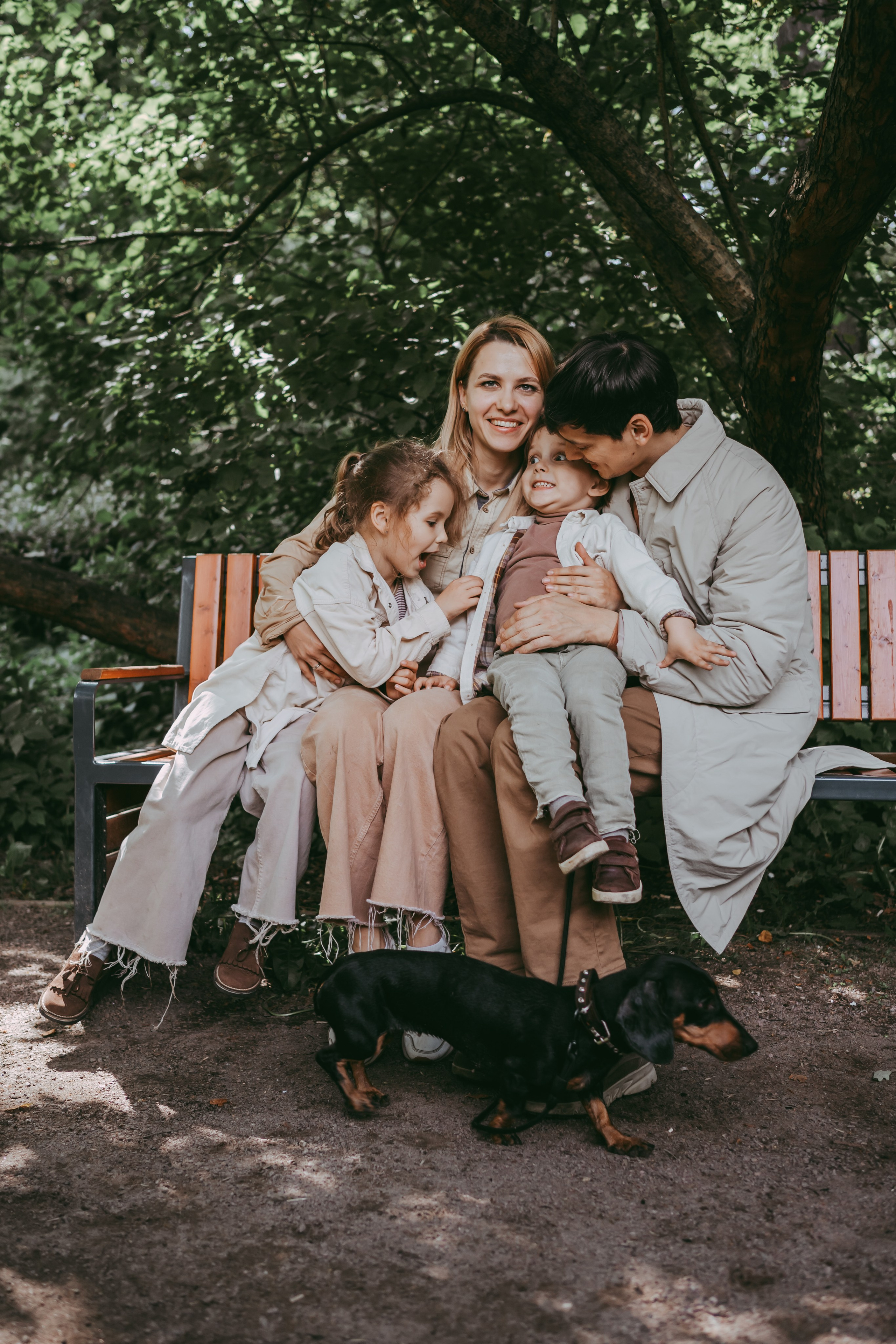 Прогулка в парке. Семейный фотограф в Москве и Подмосковье Иванова Нина