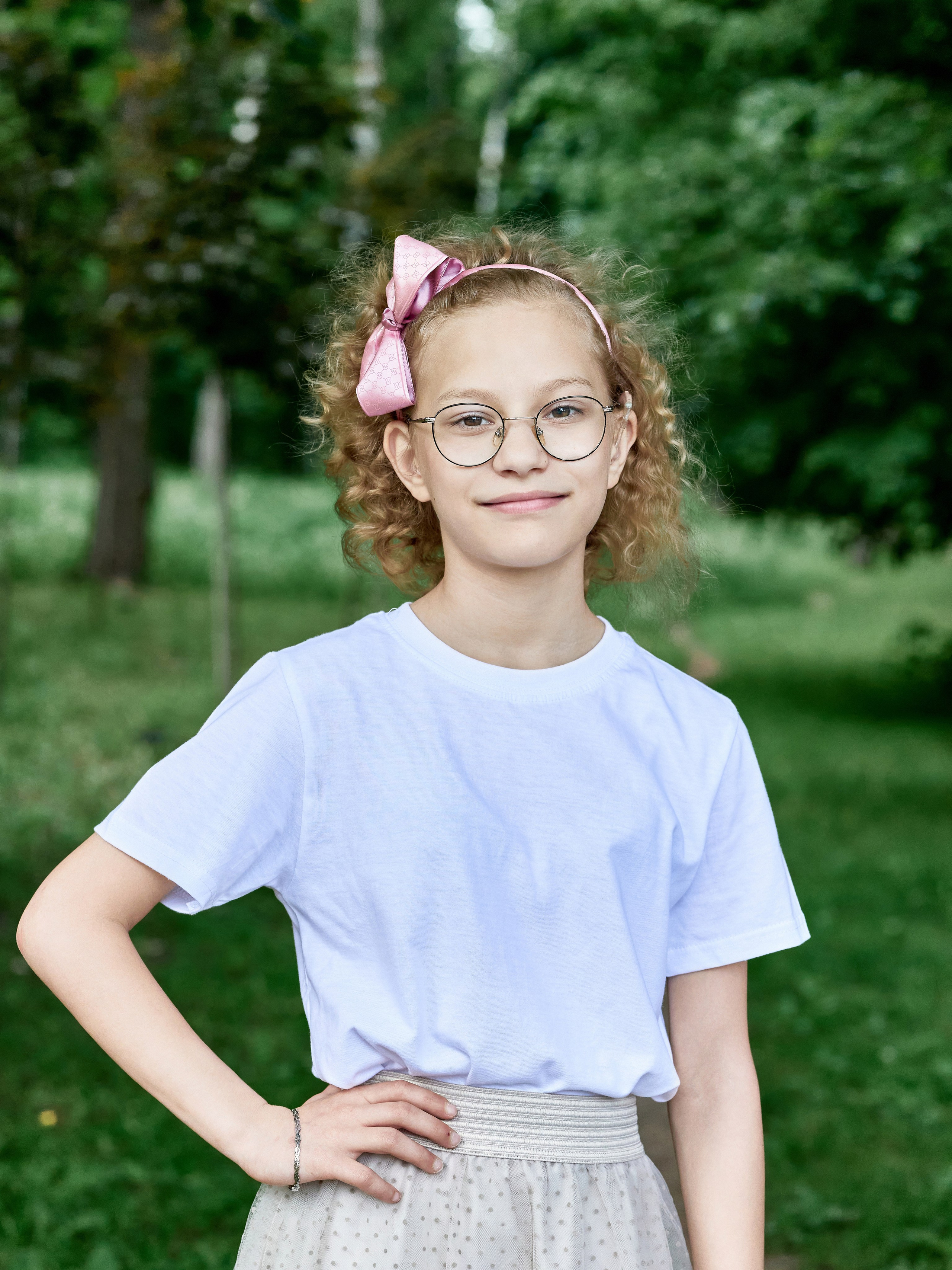 Годовасие — фотосессия в парке большой семьей