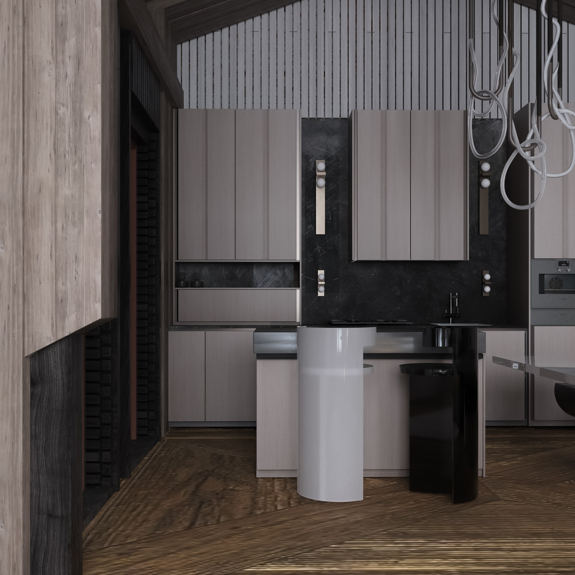 Деревянный дом в Русском стиле. Дизайнер интерьеров Куклина Ксения