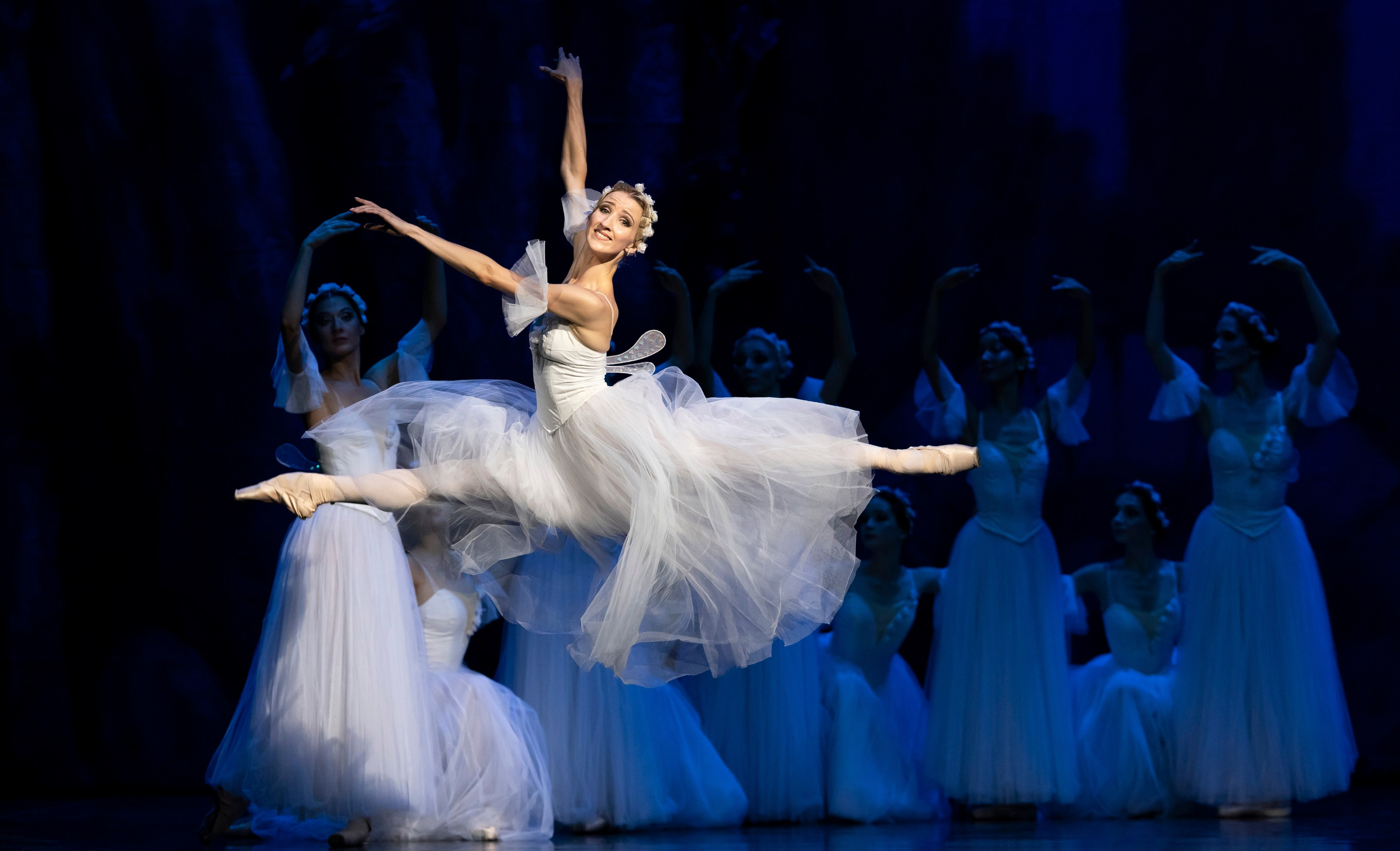 Шопениана театр САЦ для Летних балетных сезонов. Балетный фотограф Москва Майоров Николай