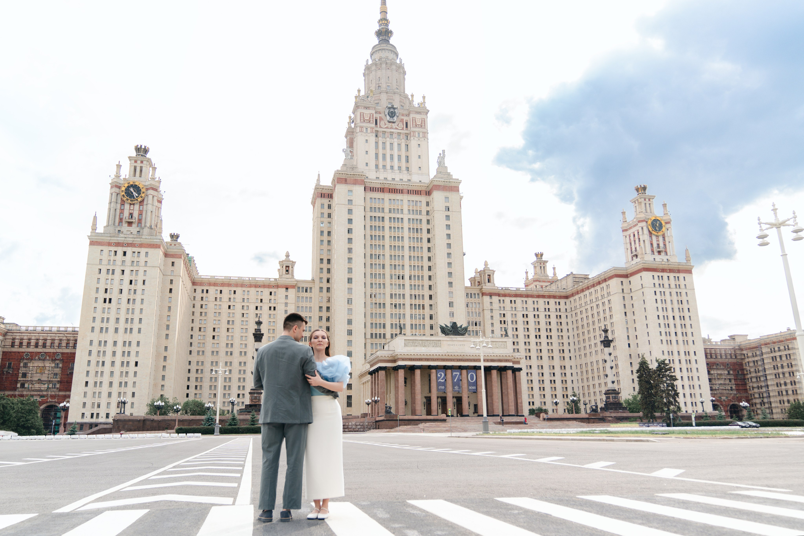 Институтская любовь. Свадебный фотограф в Москве Кристина Чехова