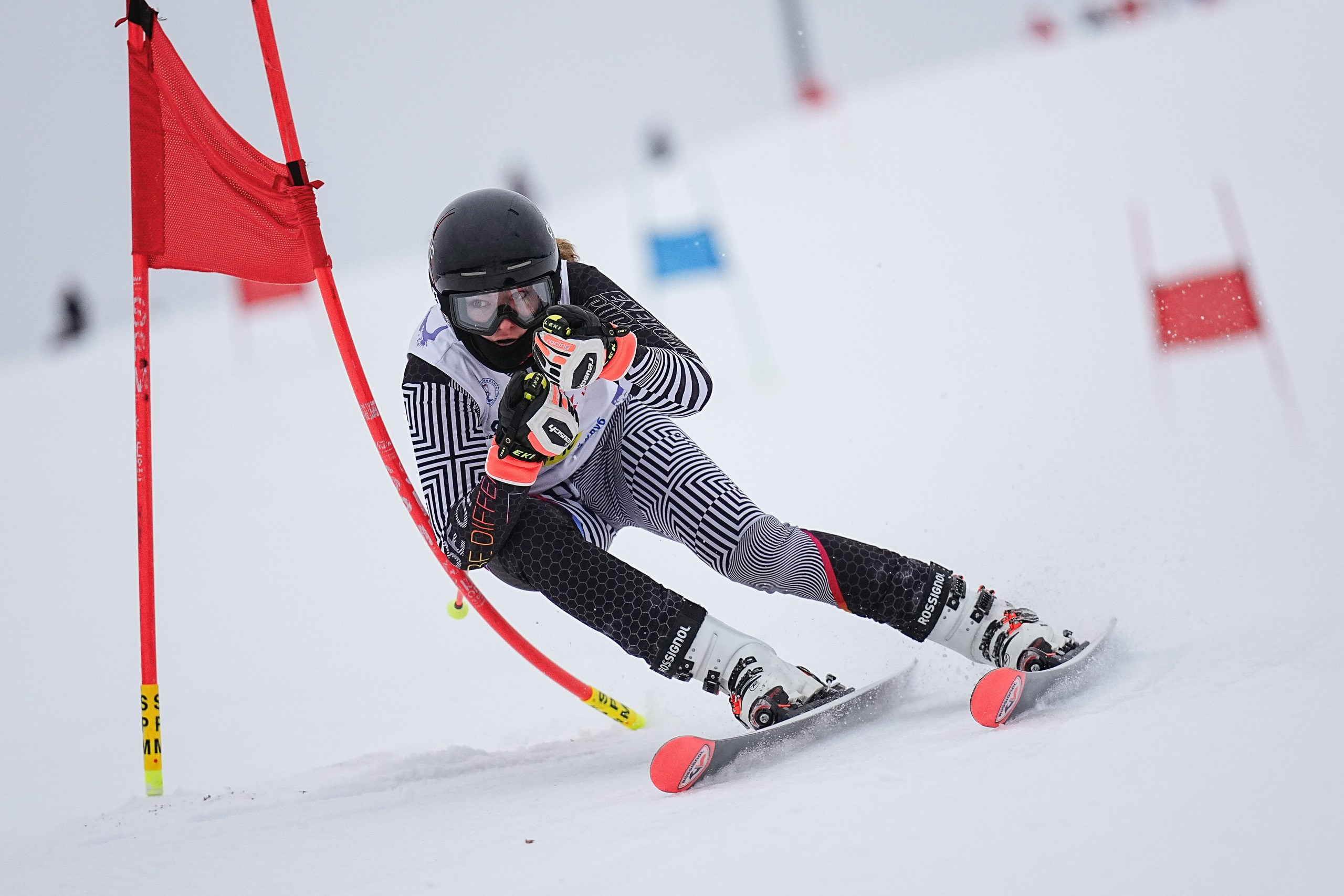 Горные лыжи. Первенство Центрального Федерального Округа. GS U16 Шуколово. Фотограф Студитский Евгений