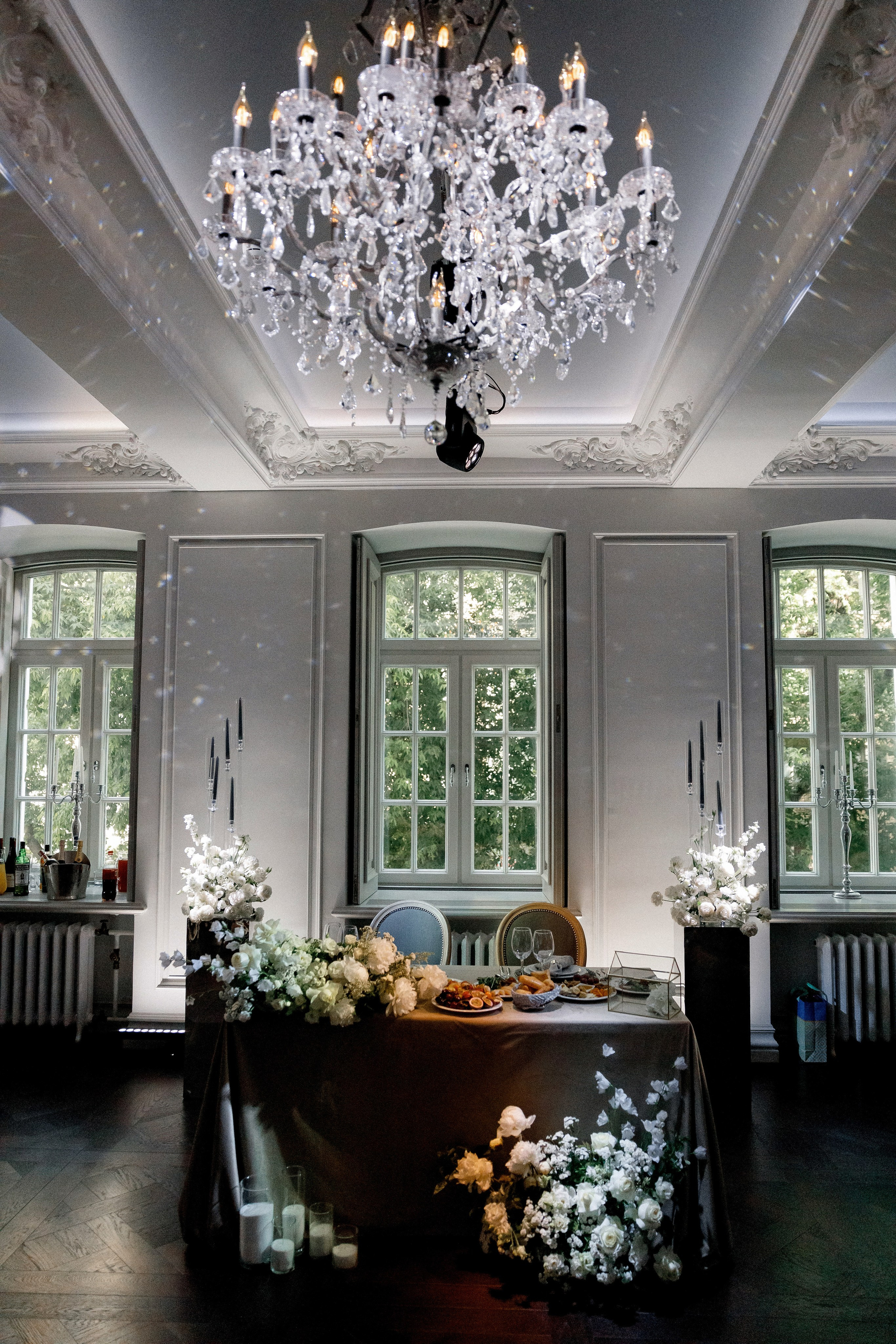 Свадебный ужин в Ресторане Michel на Красной Пресне. Свадебный фотограф в Москве и Санкт-Петербурге Денис Ходюков