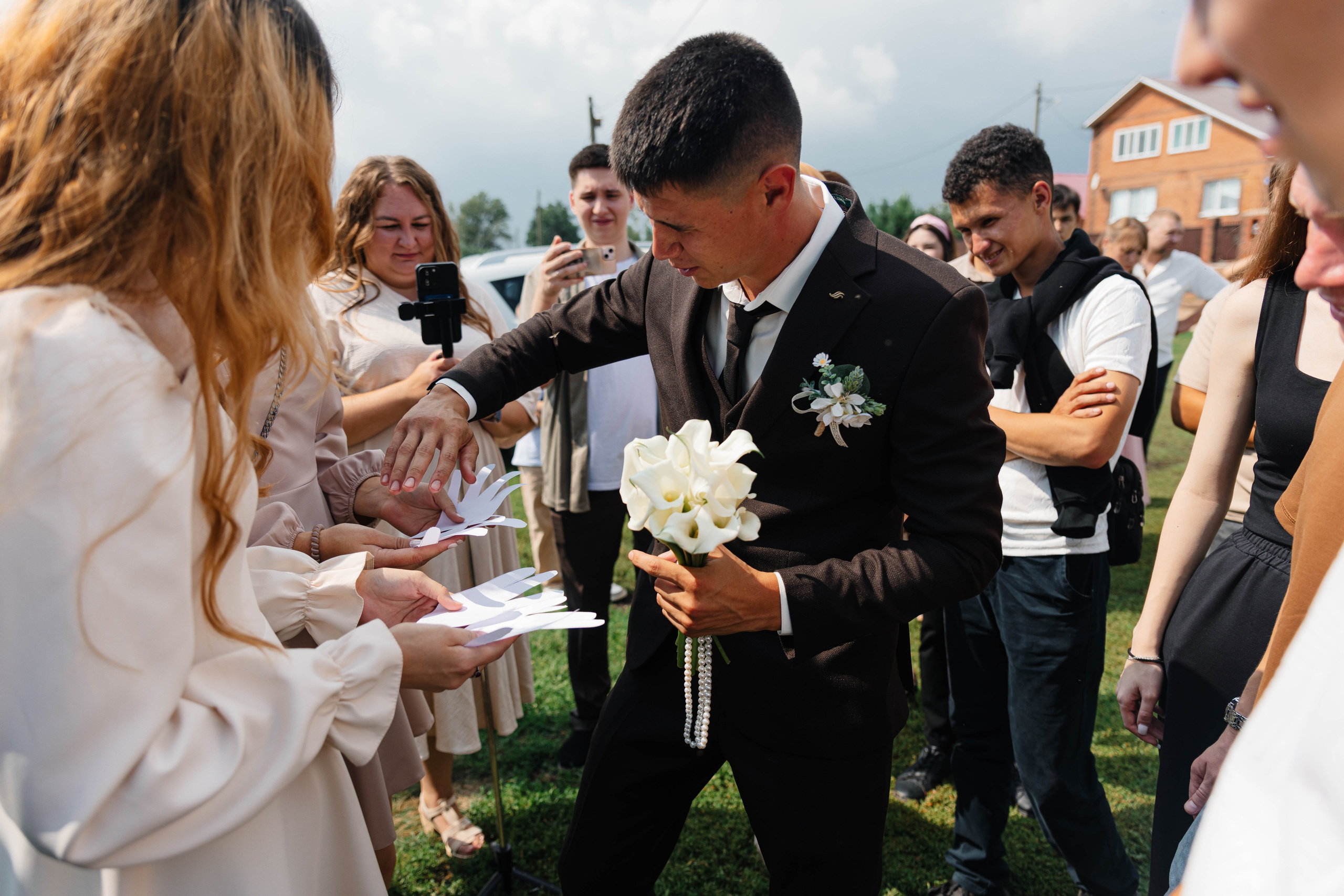 Съёмка выкупа. Свадебный фотограф видеограф Чебоксары