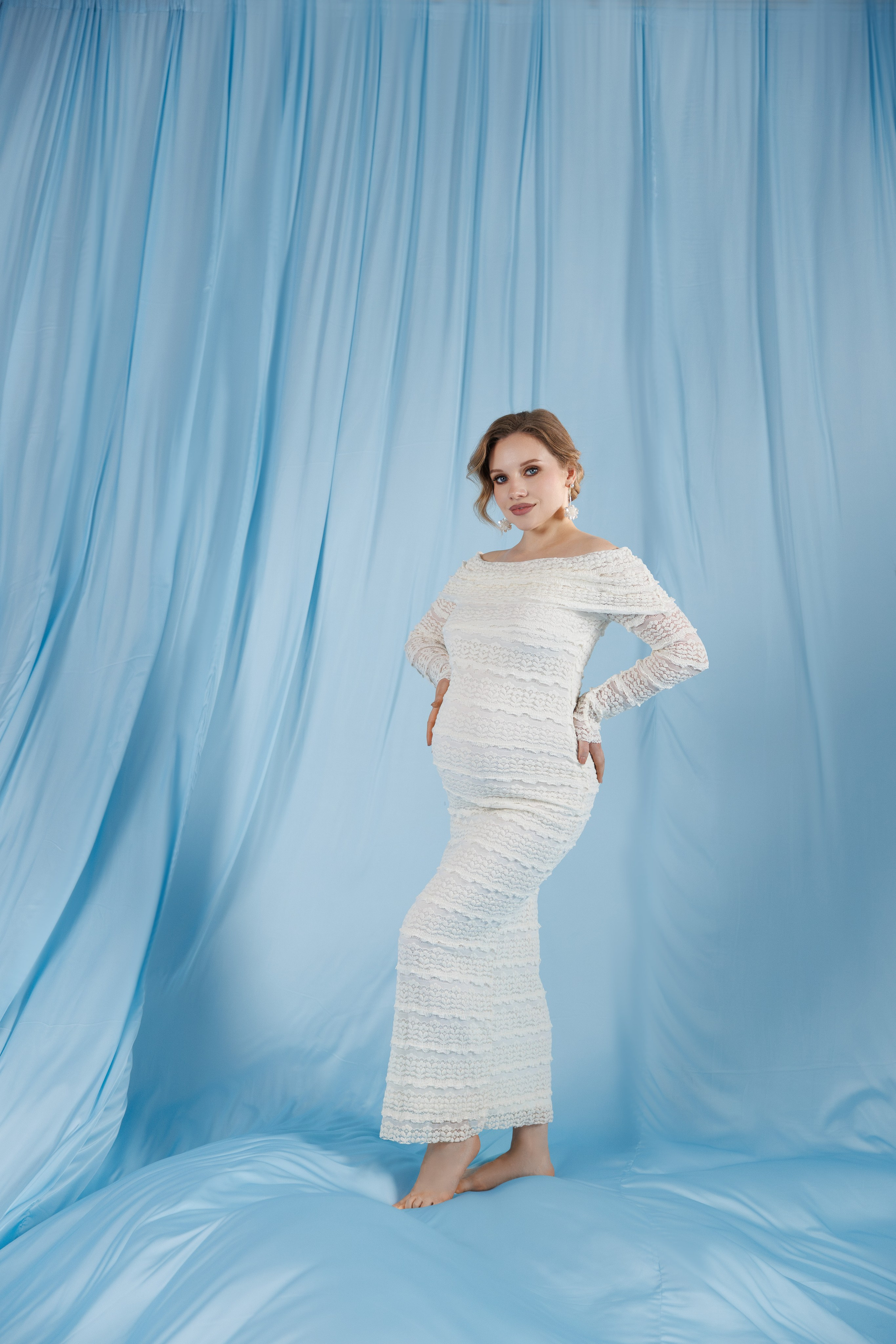 Прокат платьев для фотосессии беременности в Оренбурге