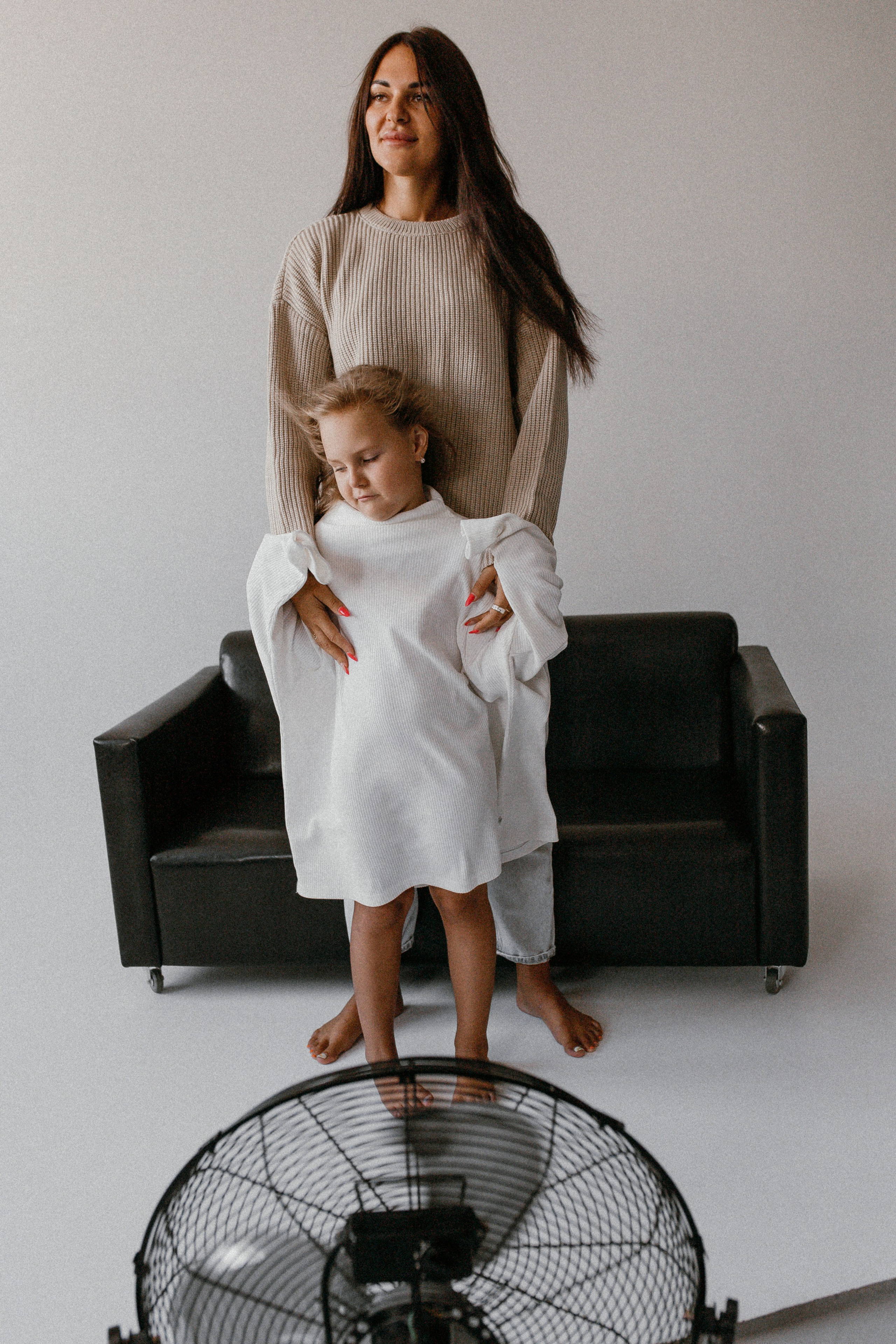 Есения и мама. Семейный фотограф Губкин/Старый Оскол