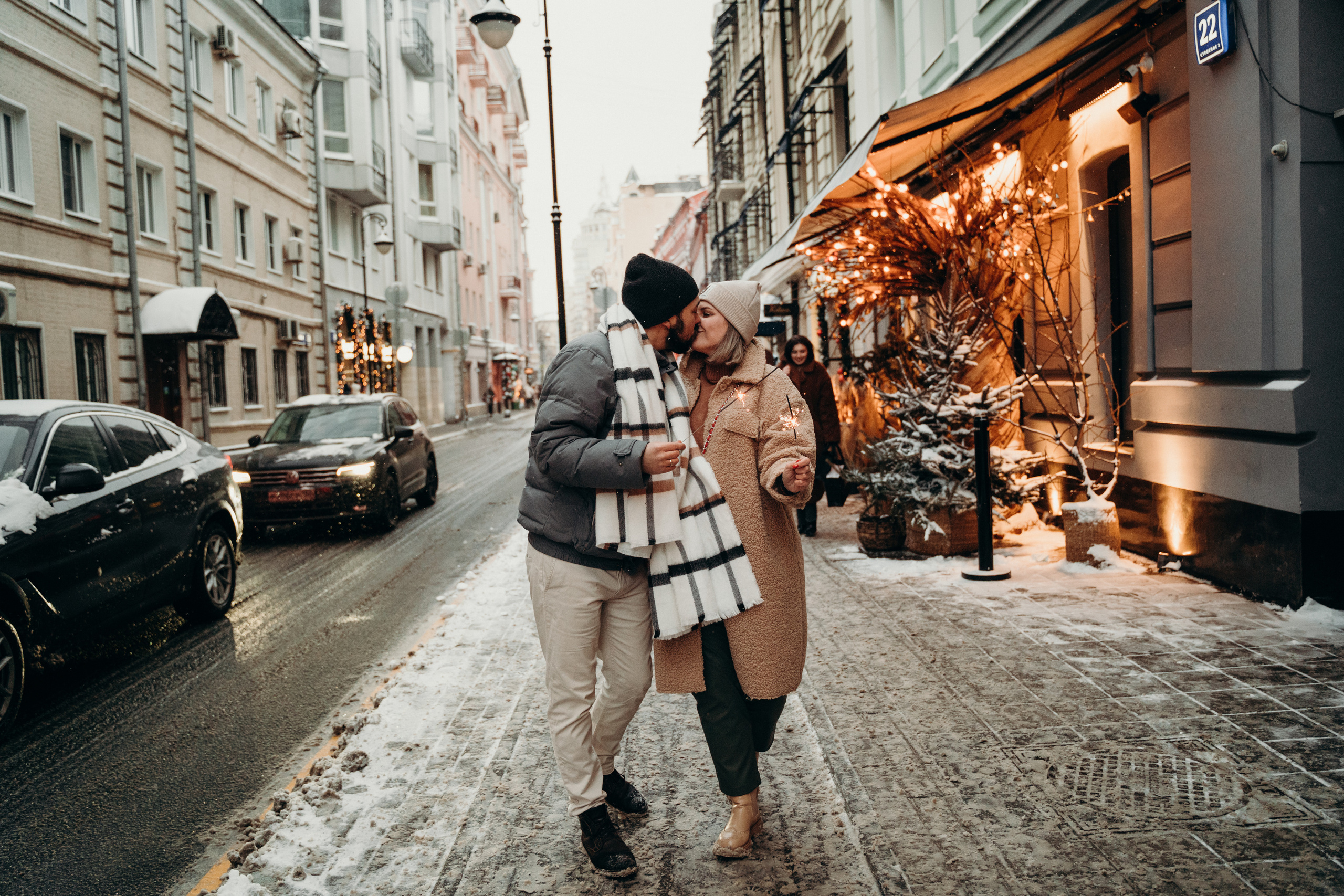 Новый год для двоих). Свадебный фотограф Москва Александра Аверкова