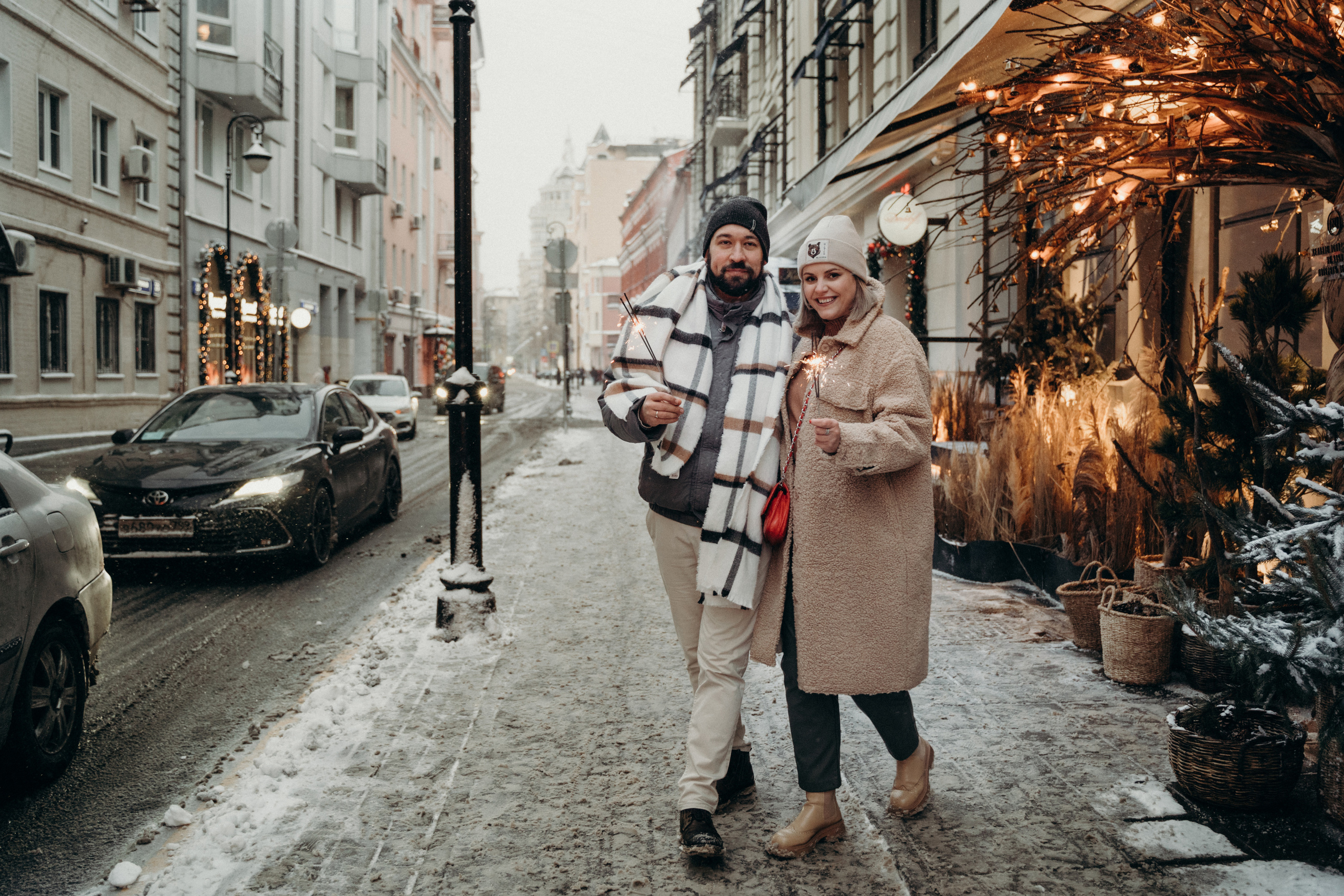 Новый год для двоих). Свадебный фотограф Москва Александра Аверкова