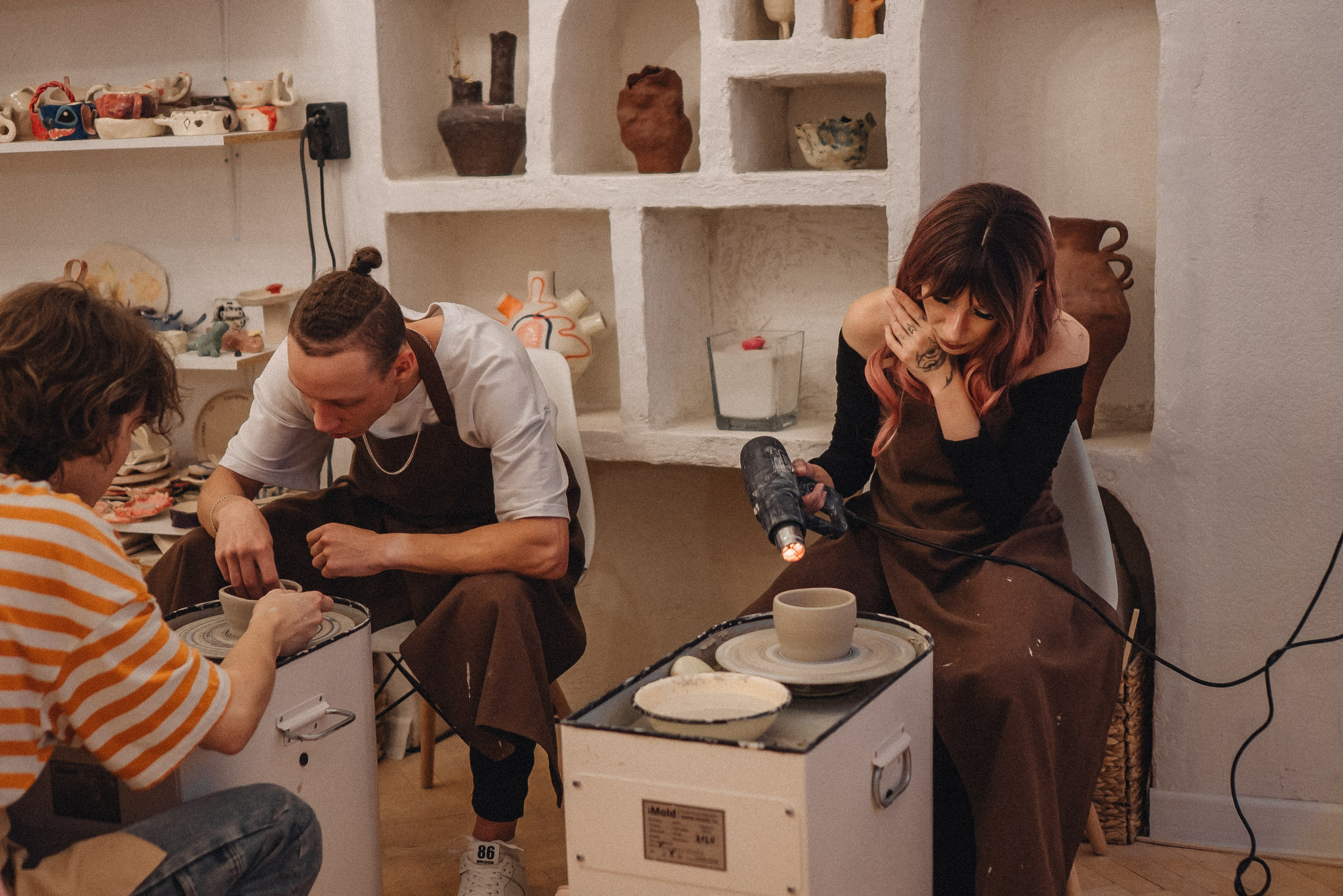 СВИДАНИЕ В ГОНЧАРНОЙ МАСТЕРСКОЙ. Профессиональный фотограф, Санкт-Петербург — Виктория Богомолова
