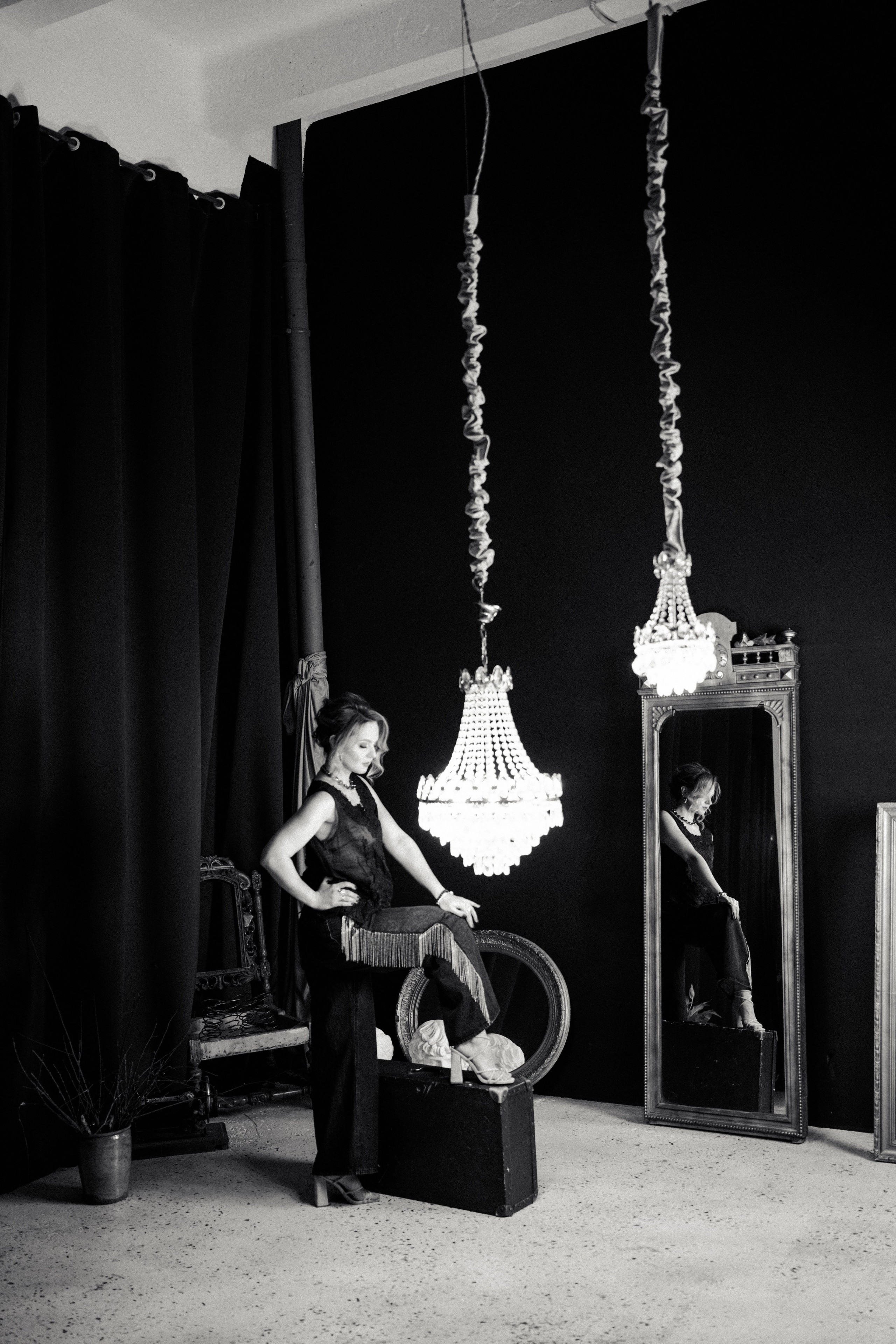 НОВОГОДНЯЯ ФОТОСЕСИИЯ В СТУДИИ ДЛЯ ДЕВУШКИ И ПРОГУЛКА ПО ЧЕРНЫШЕВСКОЙ. Профессиональный фотограф, Санкт-Петербург — Виктория Богомолова