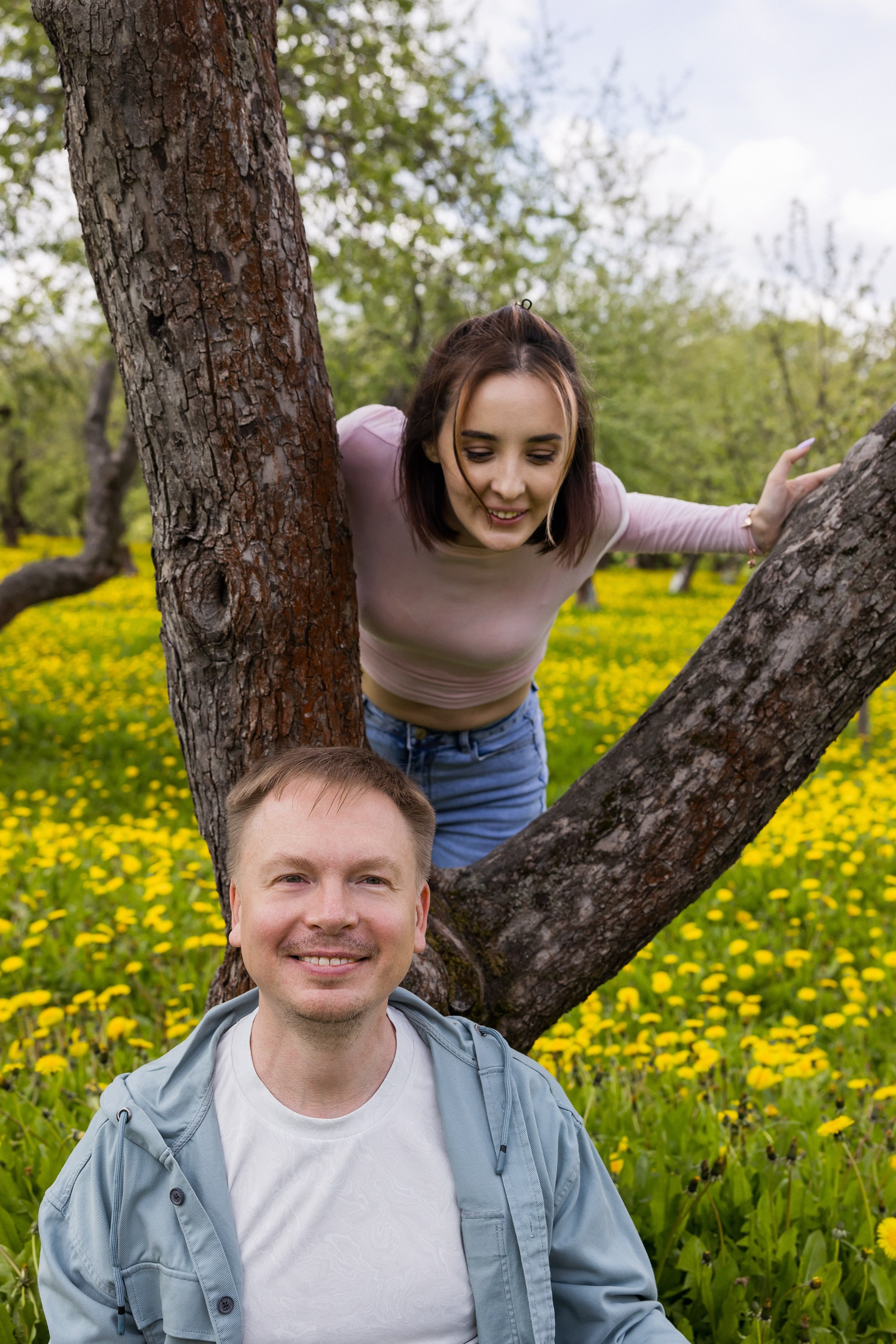 Съемка в цветущих садах. Фотограф в Москве Ольга Олейникова