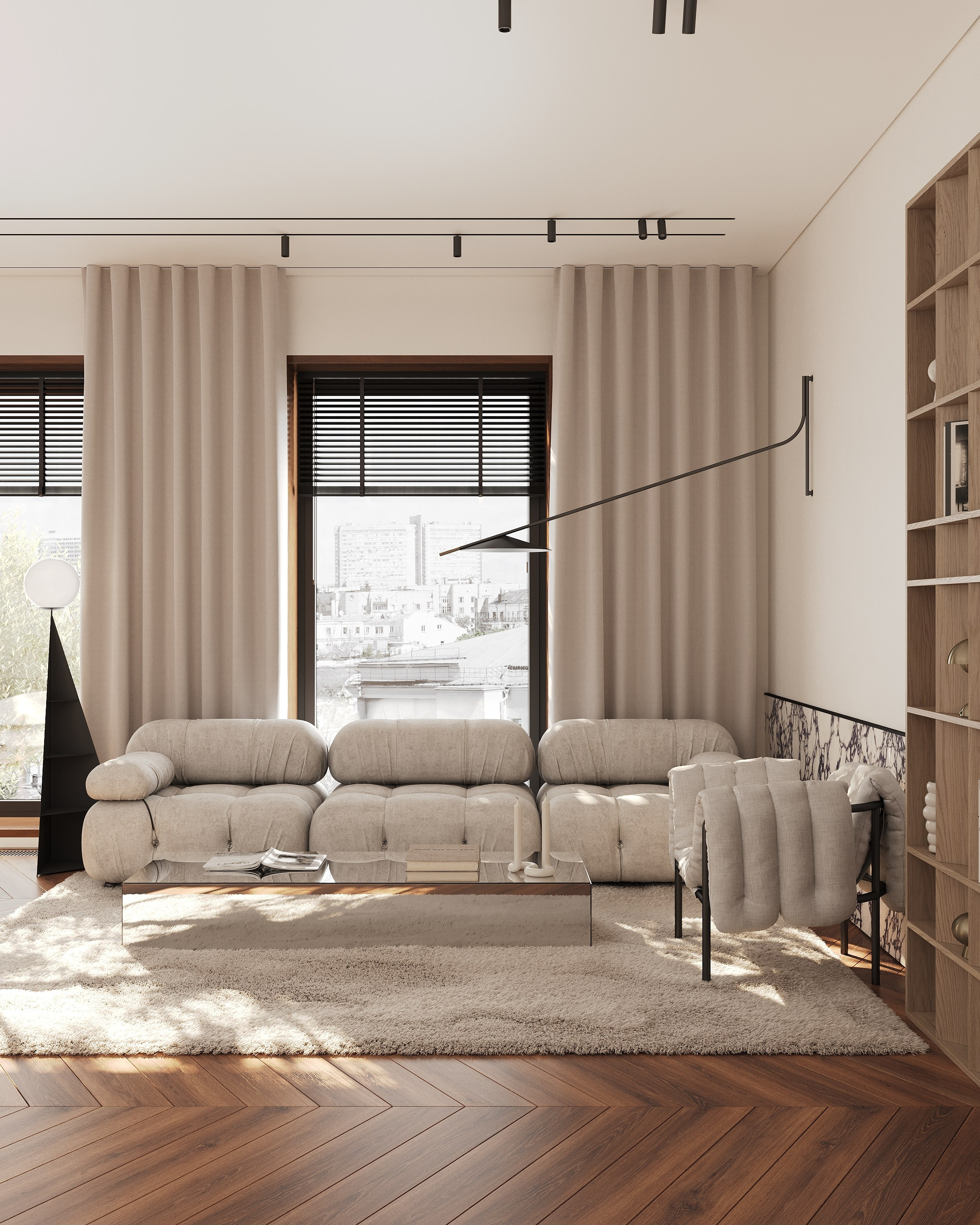 ЖК Малоохтинский 68 // проект. Дизайнер интерьера | kolchanova.dsgn