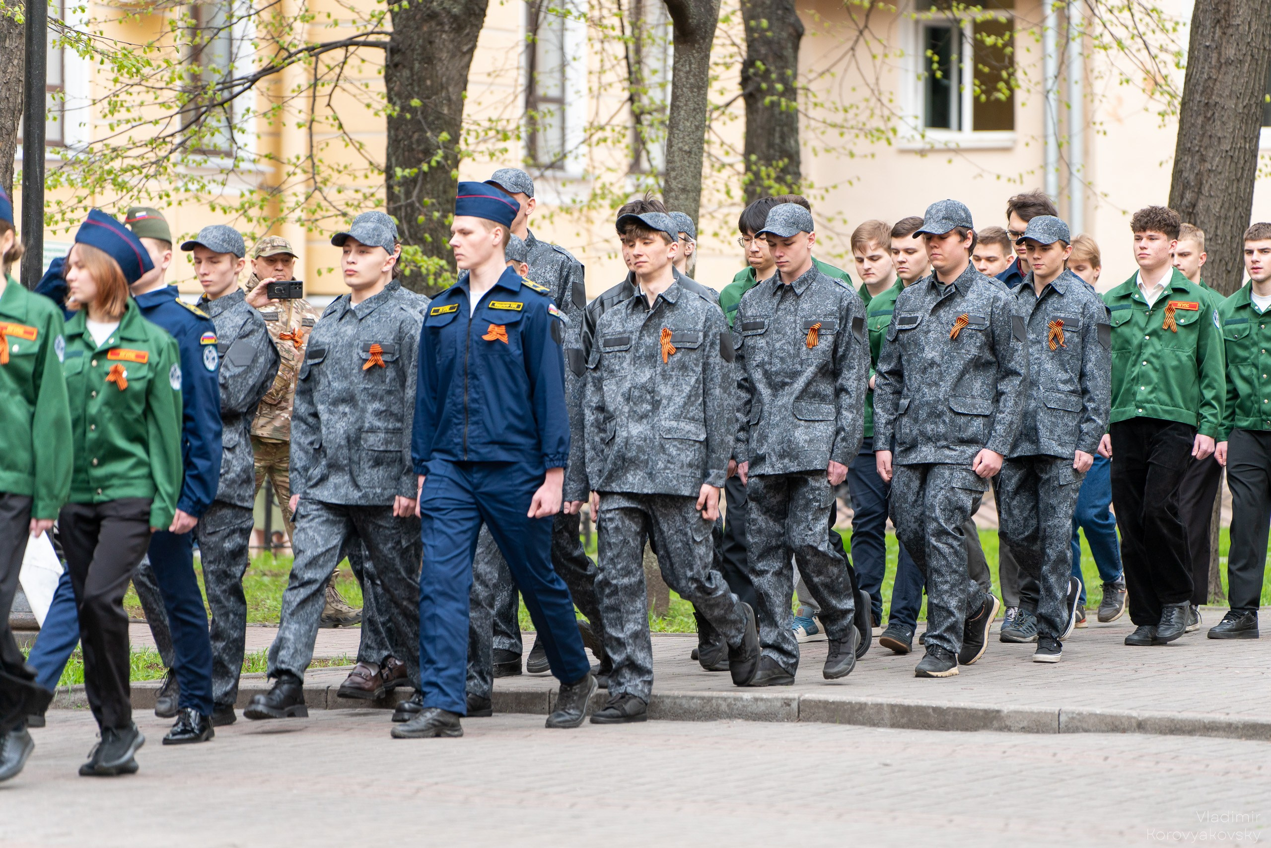 Мероприятия ко Дню Победы. Фотограф Владимир Коровяковский