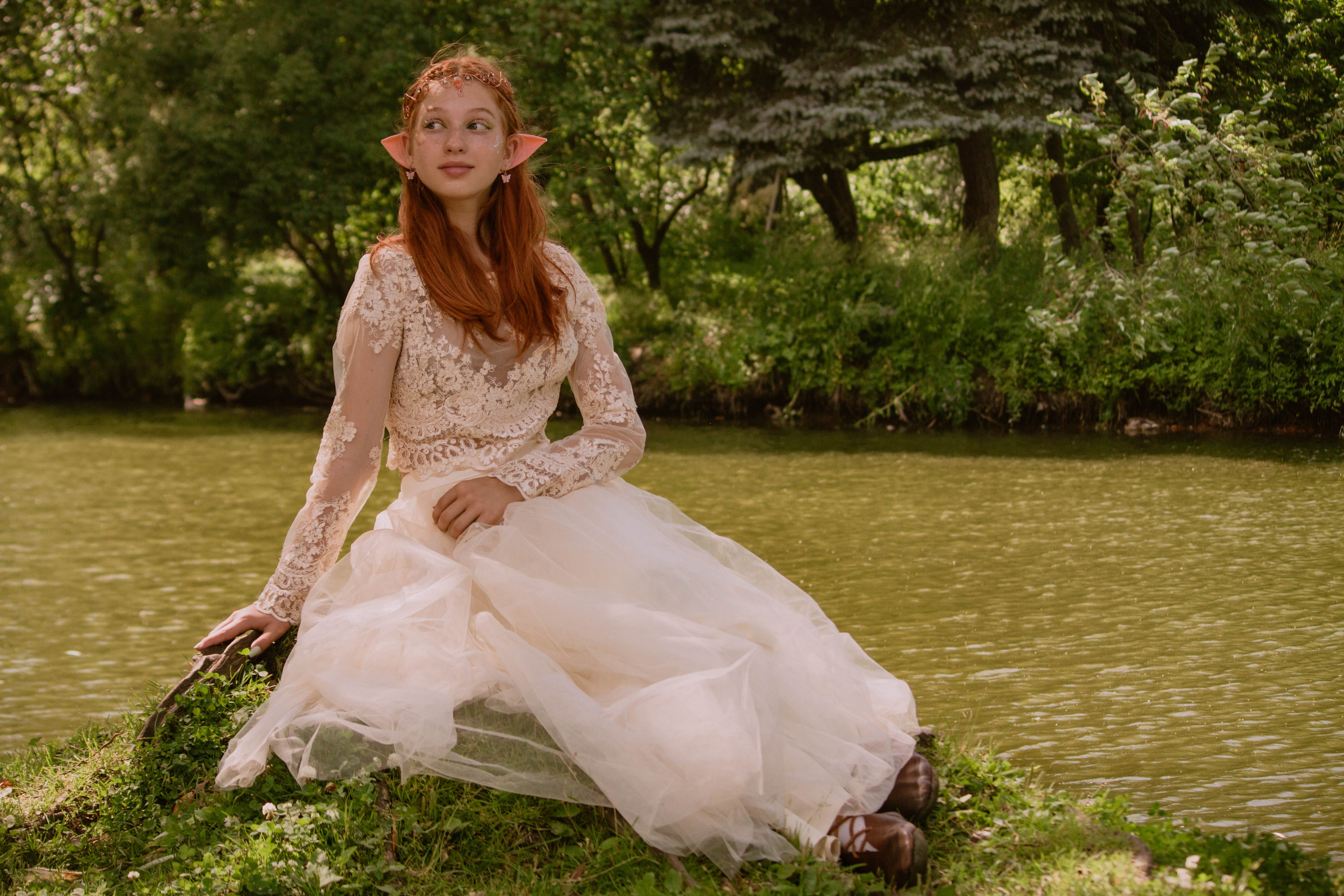 В саду. Создадим шедевр? Виталина и её фотоискусство