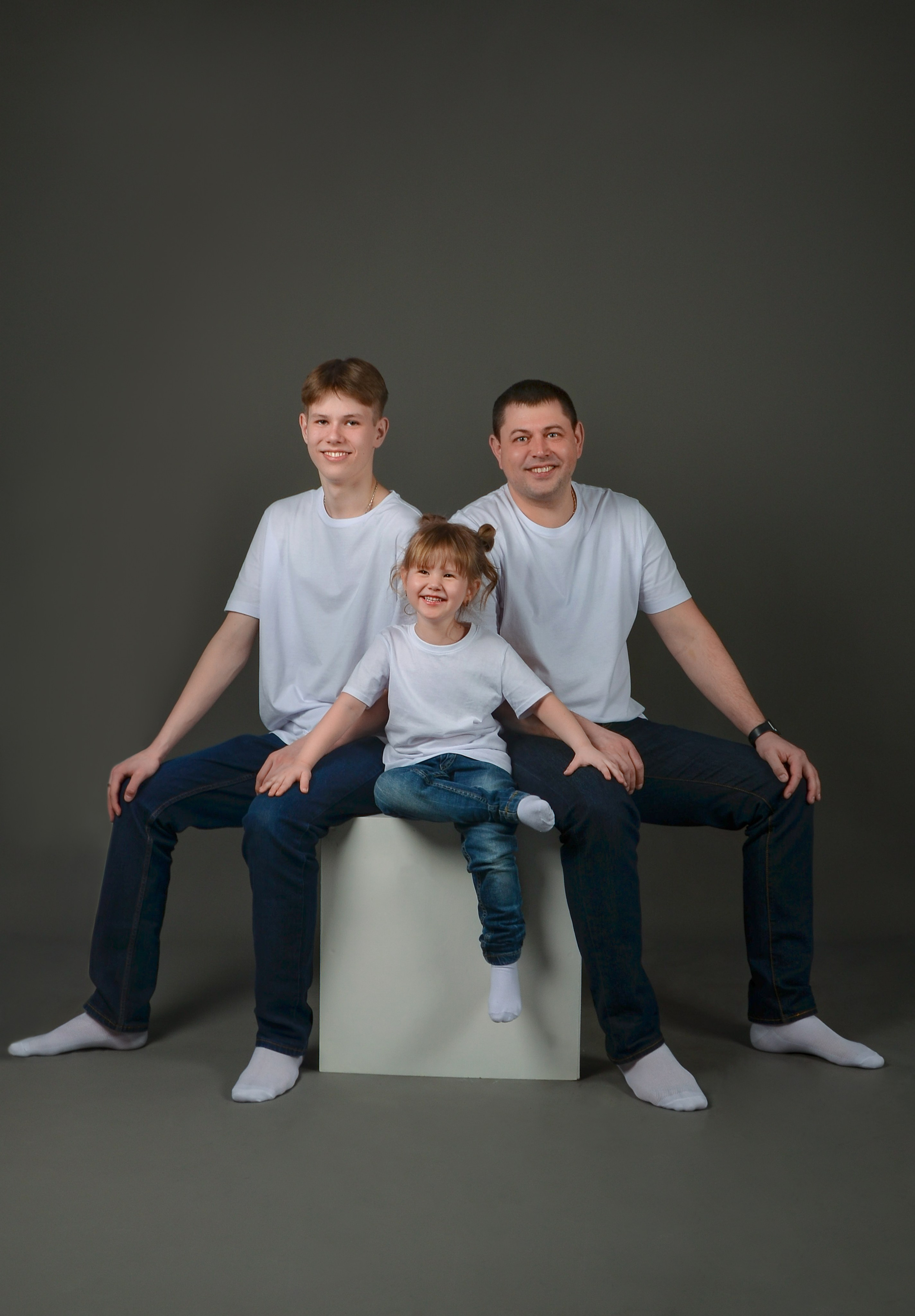 Дети с папами. Фотографы для фотосессий в Новосибирске