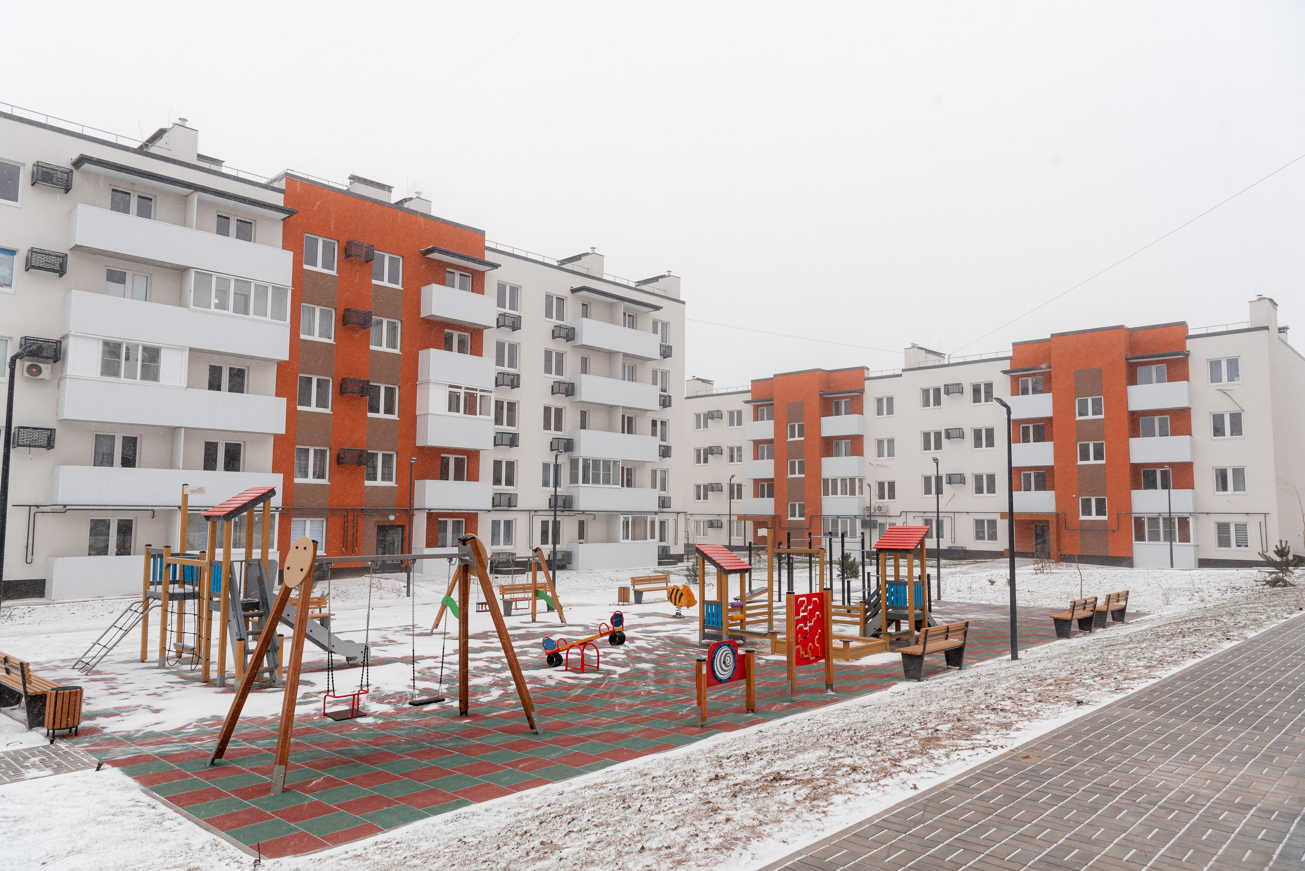 Зимняя съёмка улиц Родниковой Долины. Фотограф в Волгограде и Волжском Александр Горбань