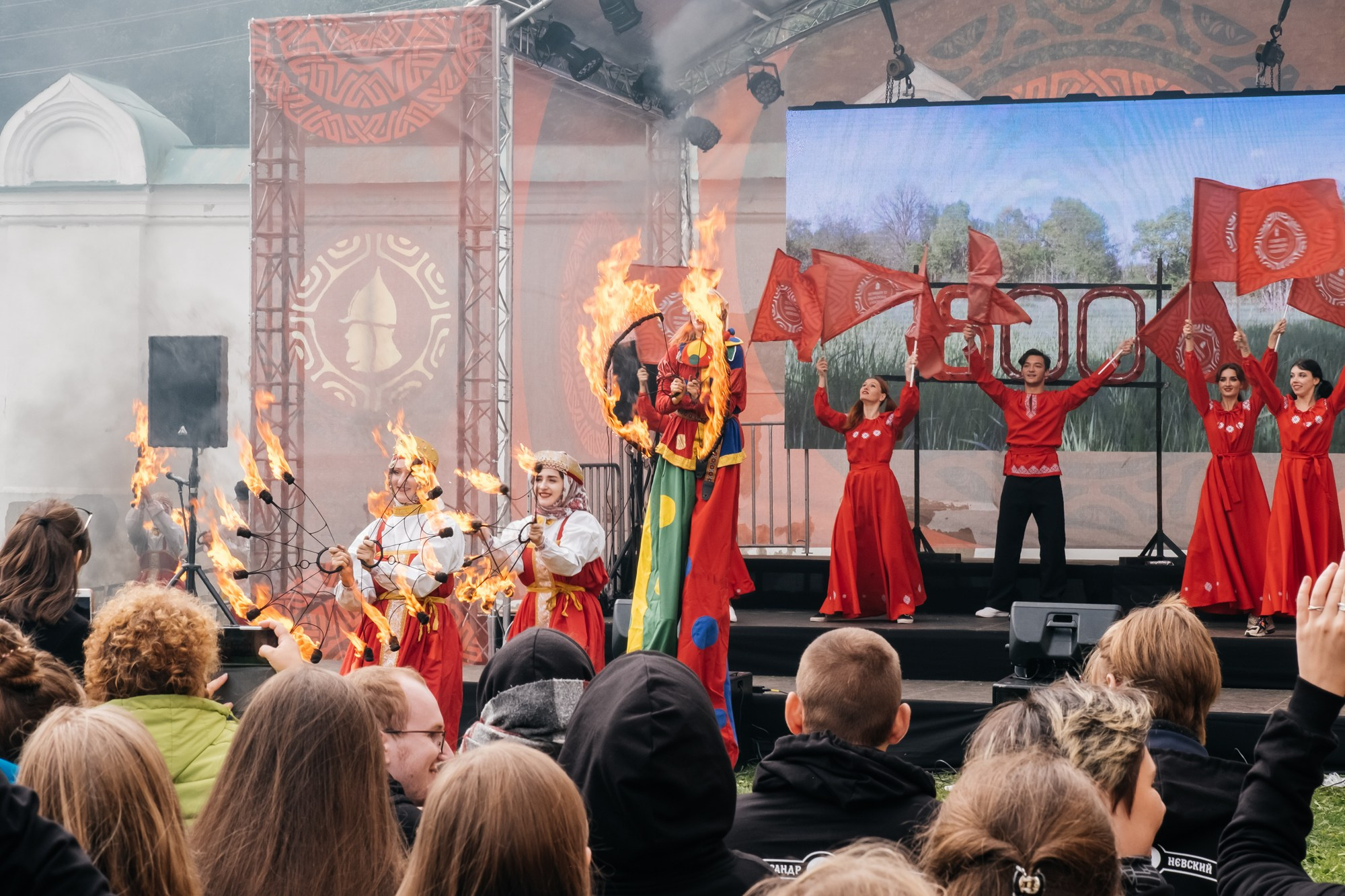 Всероссийский форум «12 подвигов Александра Невского» | Старая Ладога 2021. Репортажный фотограф в Санкт-Петербурге СПБ Алиса Ческидова на ваше мероприятие