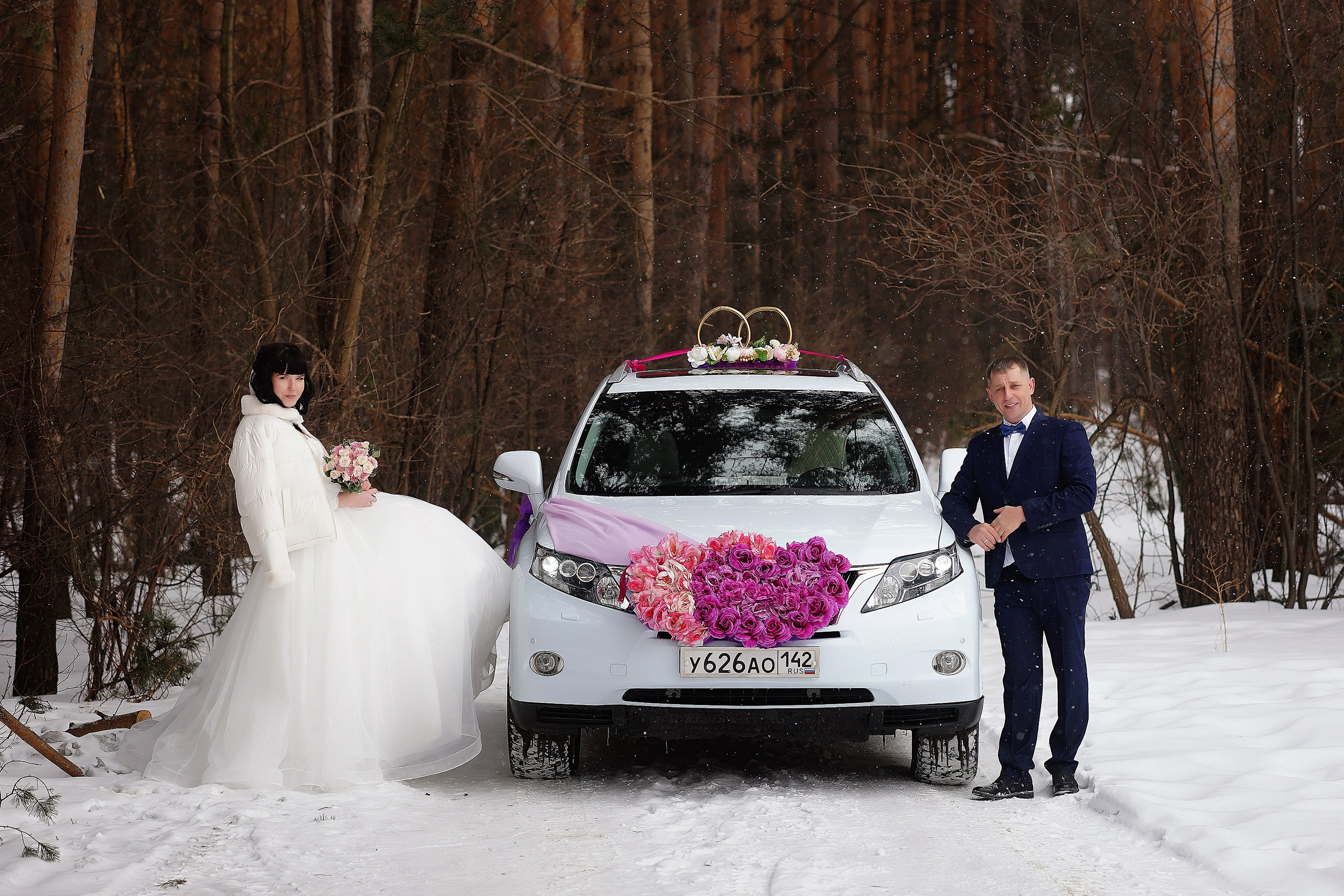Свадебная съёмка. Алина и Владимир. Семейный фотограф г. Новокузнецк Юлия Машникова