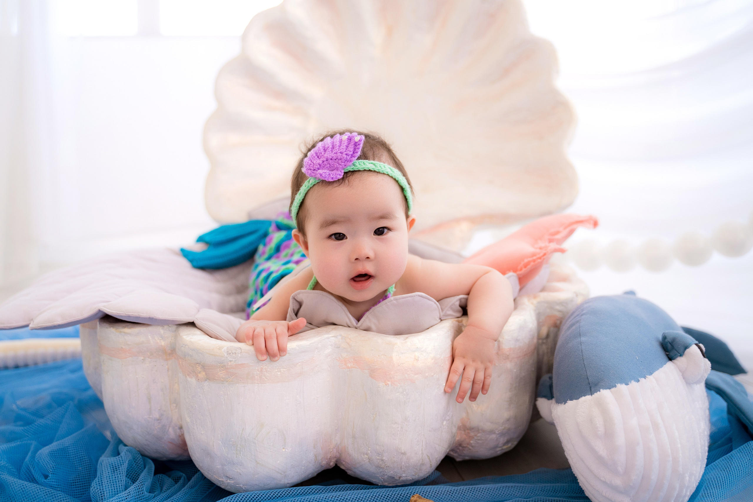 Русалочка. Фотостудия Малина в городе Улан-Удэ. Фотограф Ирина Жарникова