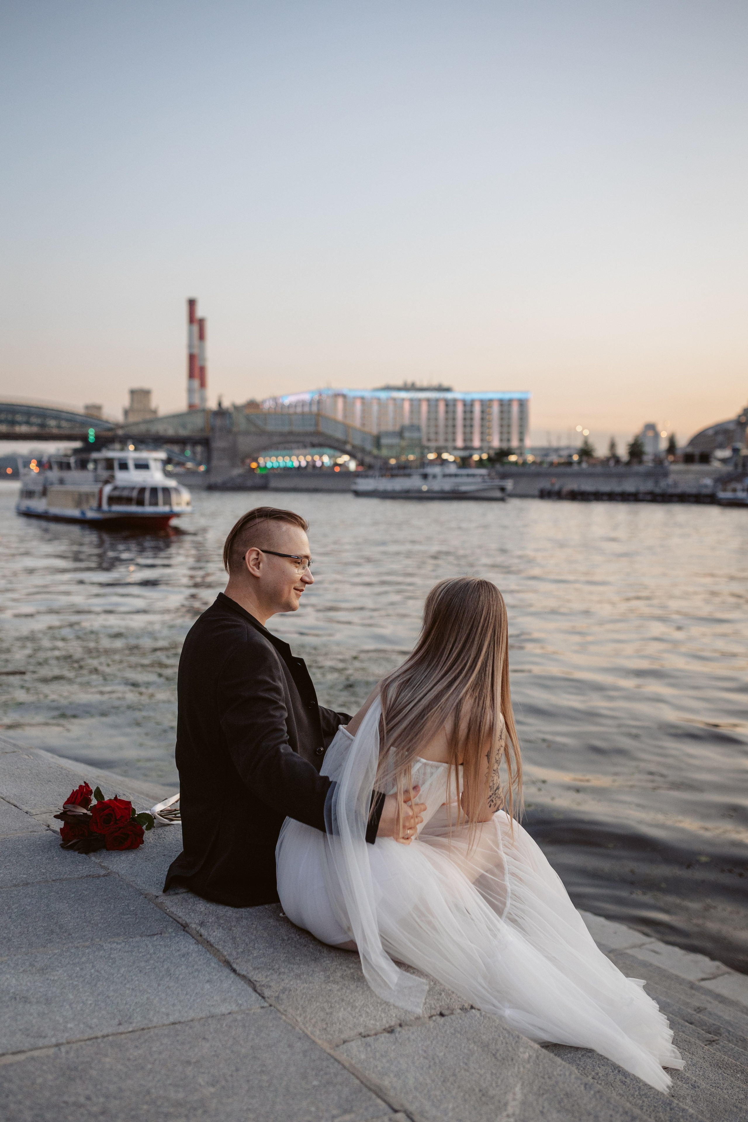 Арбат и набережная. Свадебный фотограф Курзина Ольга | Москва