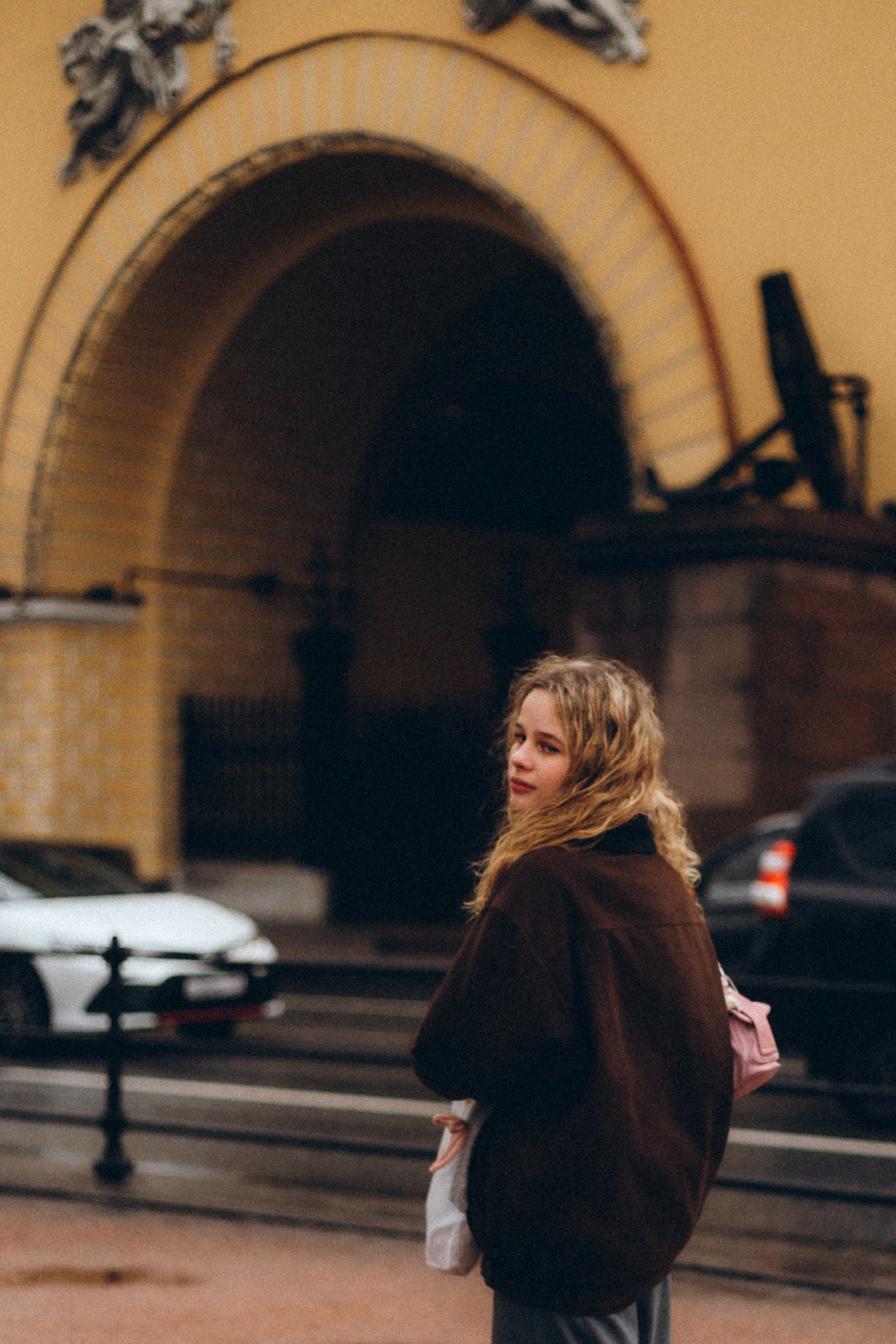 Лиза осенняя прогулка по Питеру. Фотограф Санкт-Петербург Князева Елизавета
