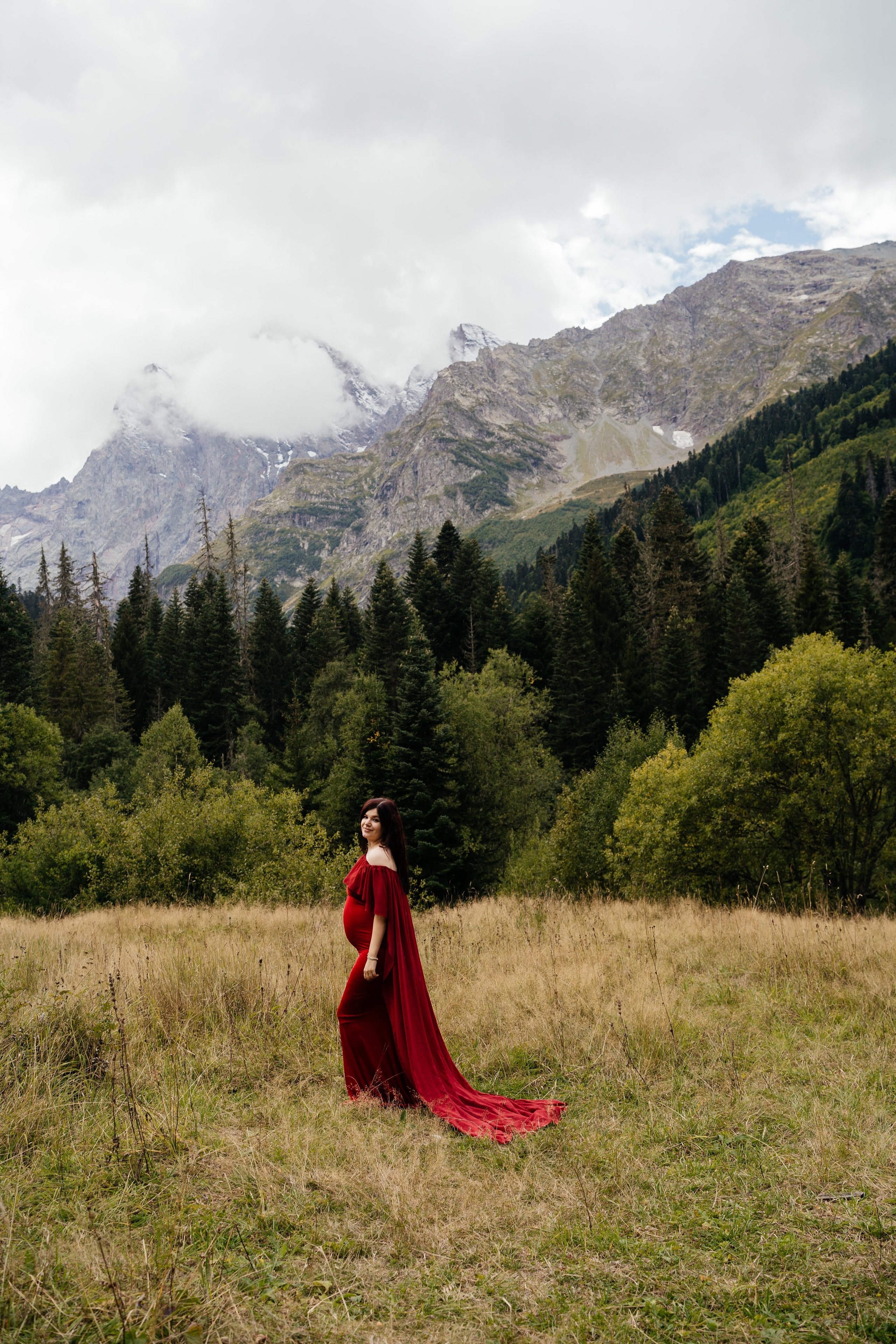 Съёмки в горах. Фотограф Диана Семенова