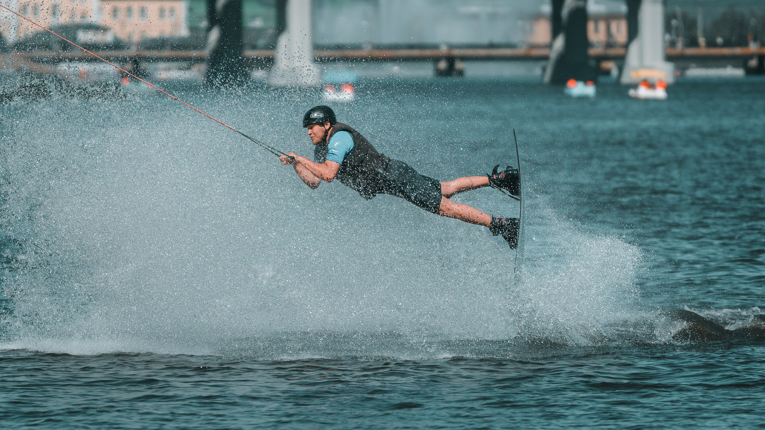 Соревнования по вейкборду. WP «ЗАЛИВ». г. Чебоксары. 29.06.24. Евгений | Спорт Фото в Татарстане