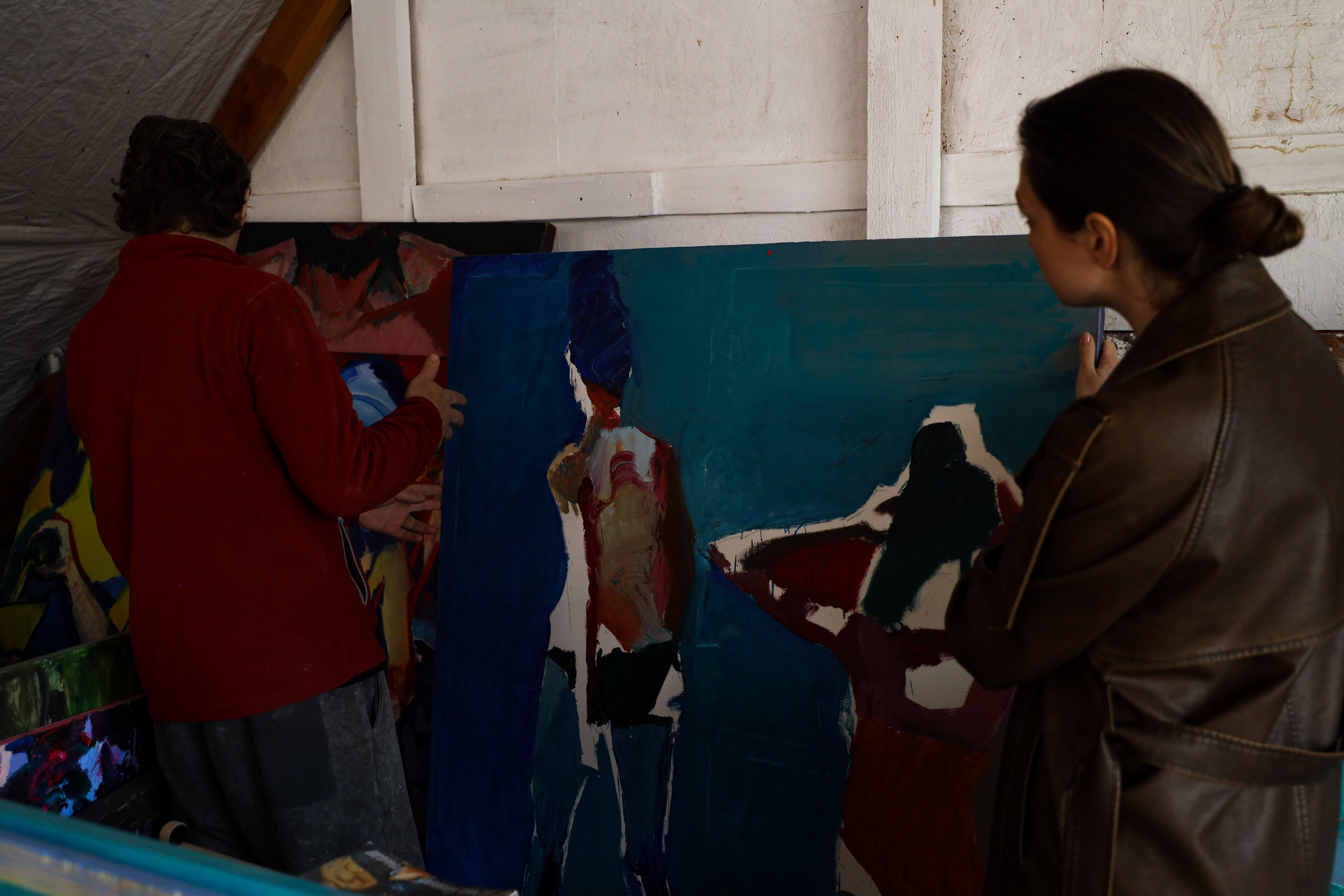 Художники Ренат Рамазанов и Александра Сырбу. Дженбаз Павел — фотограф в Ялте