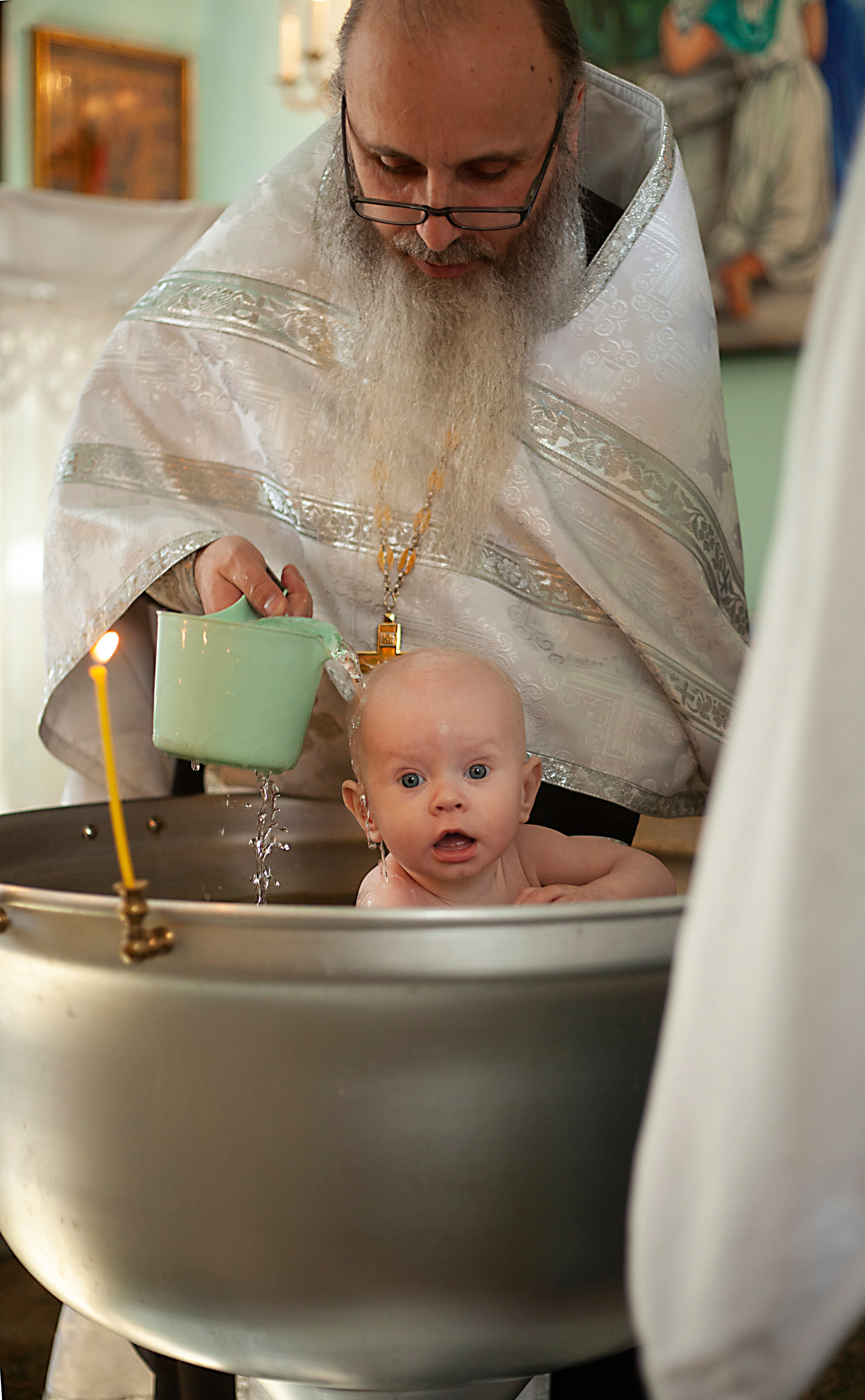 Таинство крещения. Фотограф Алёна Потёмкина