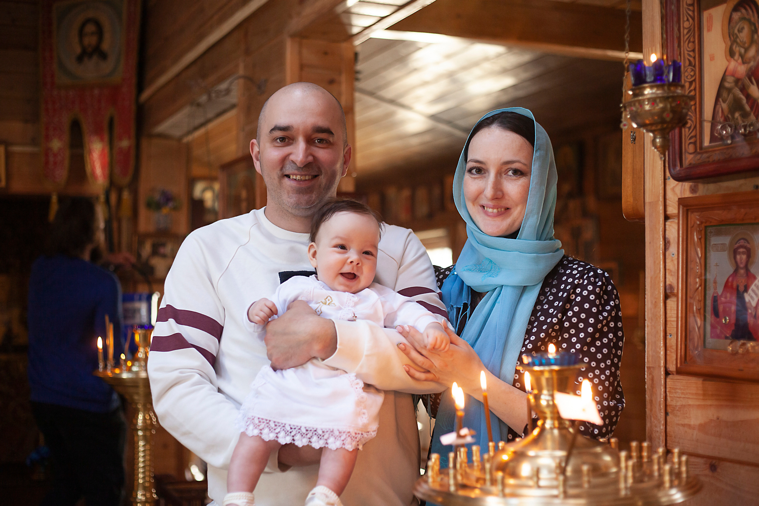 Таинство крещения. Фотограф Алёна Потёмкина