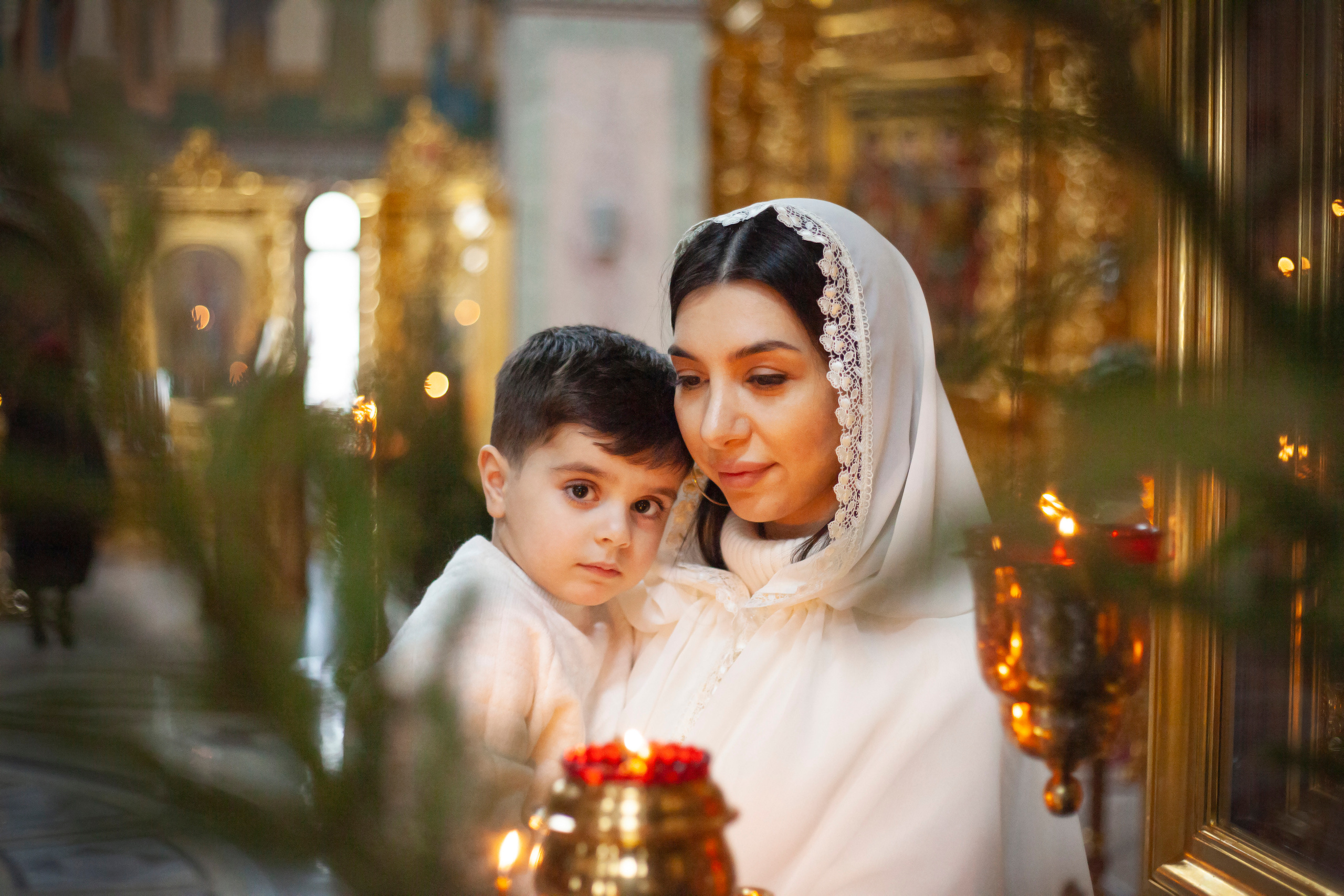 Таинство крещения. Фотограф Алёна Потёмкина