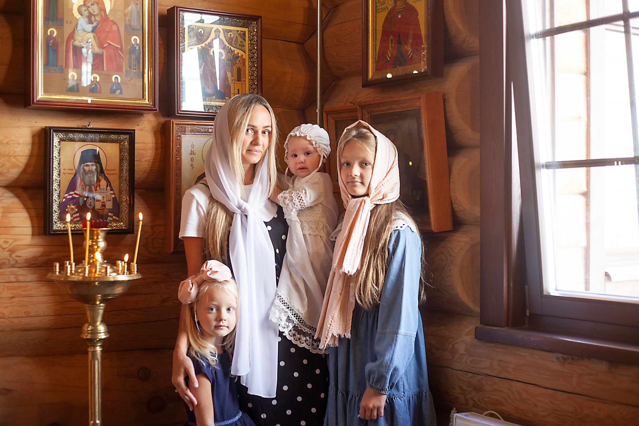 Таинство крещения. Фотограф Алёна Потёмкина