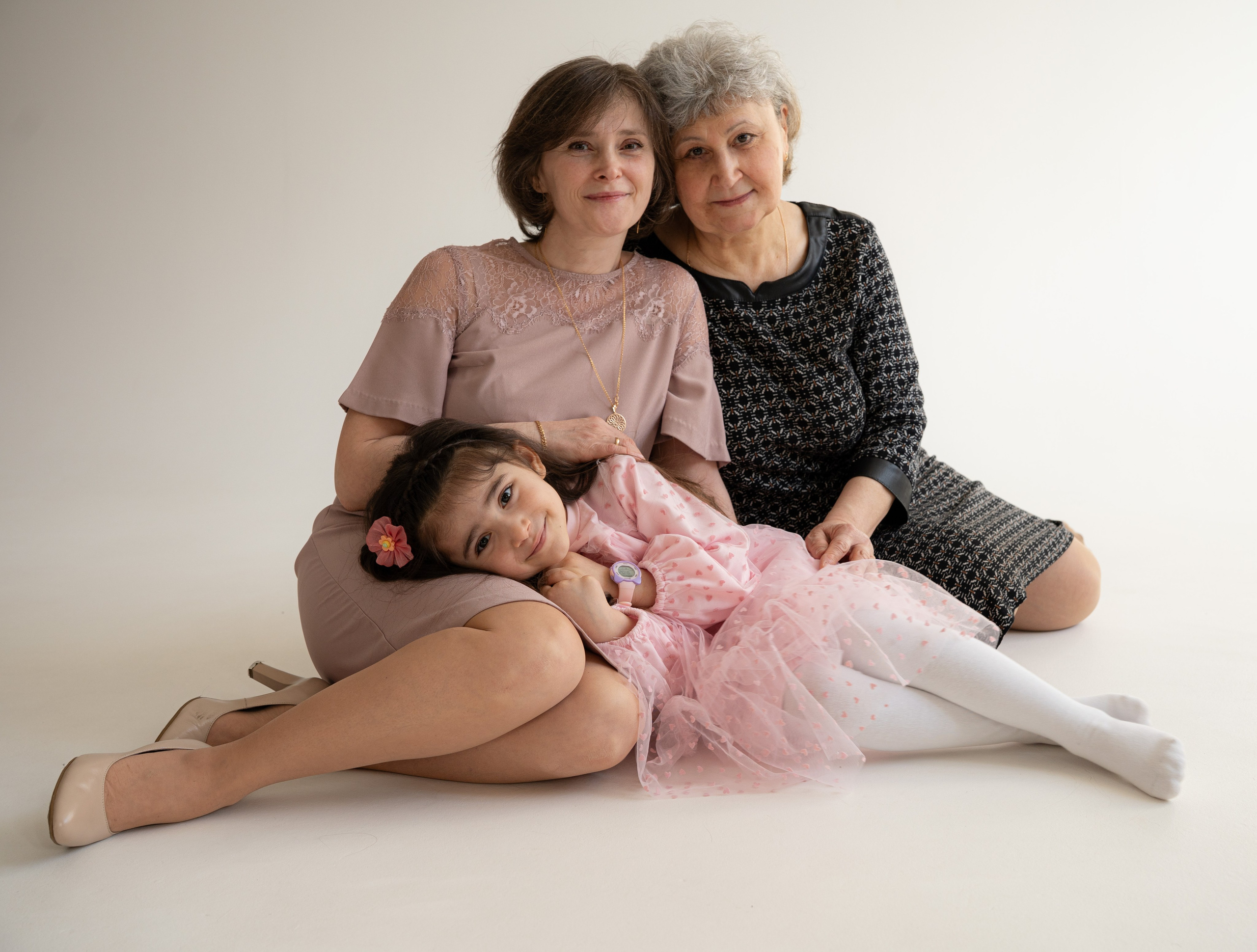 Семейная съёмка для Ольги. Студийный и портретный фотограф в САНКТ-ПЕТЕРБУРГЕИрина Махаон