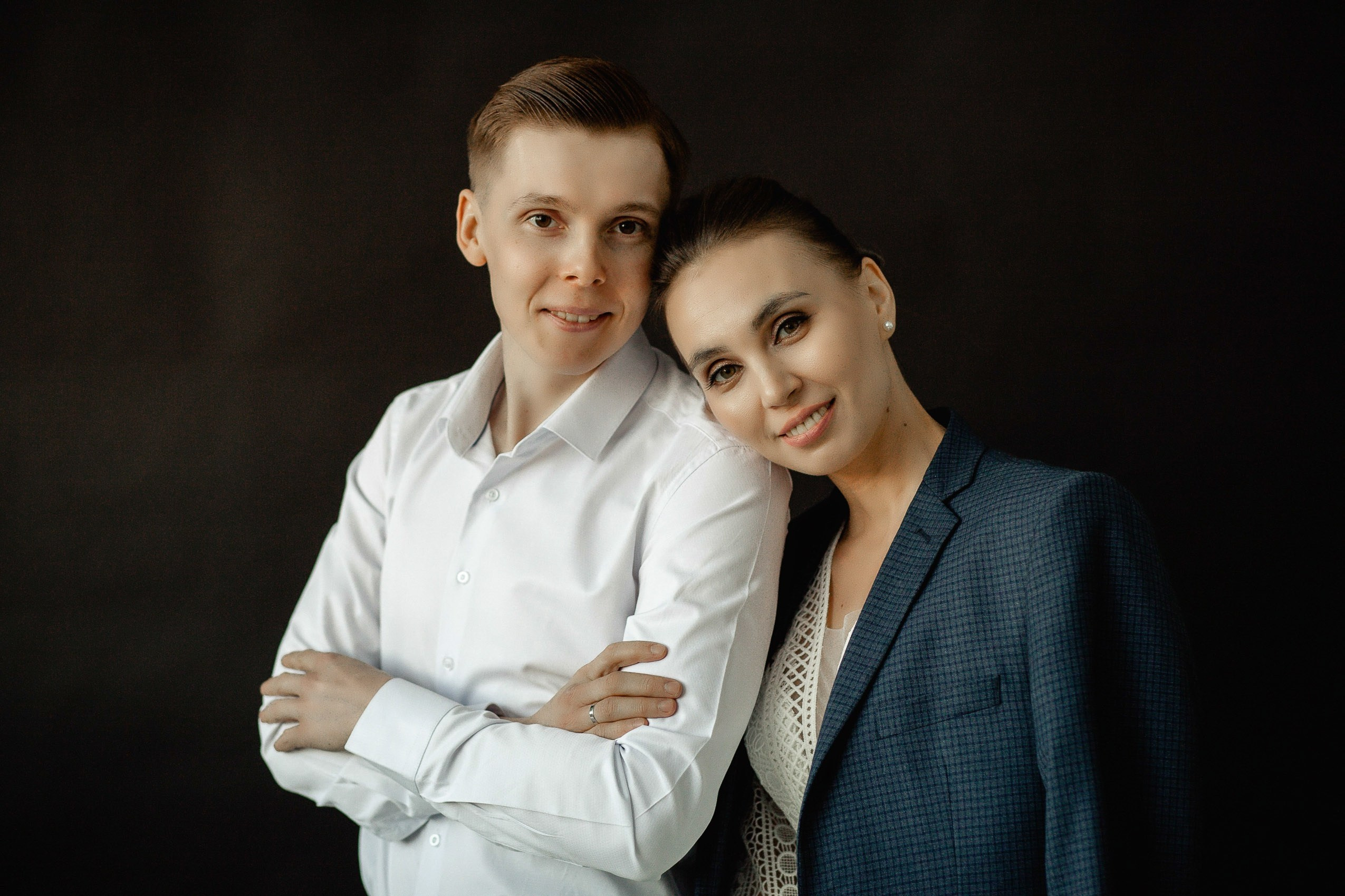 фотосессия в стиле Love Story в студии