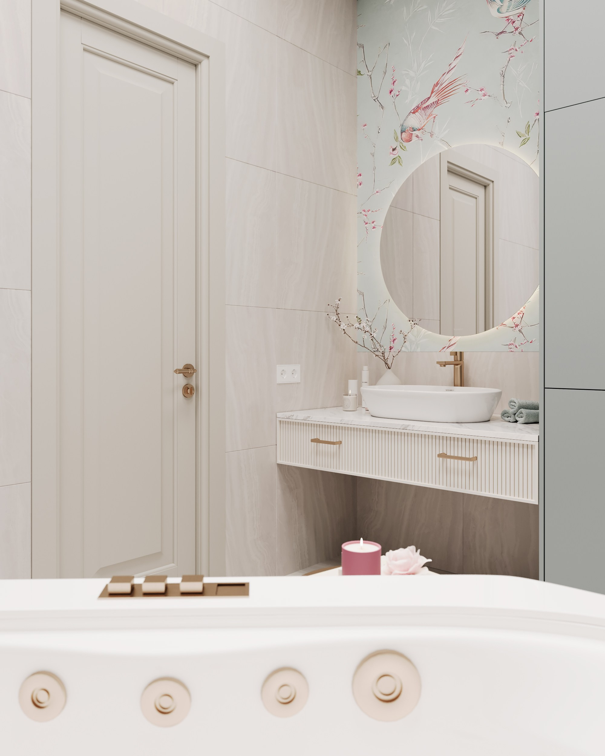 Color Classic. Дизайн интерьера | 3D визуализация | Миланская Марина