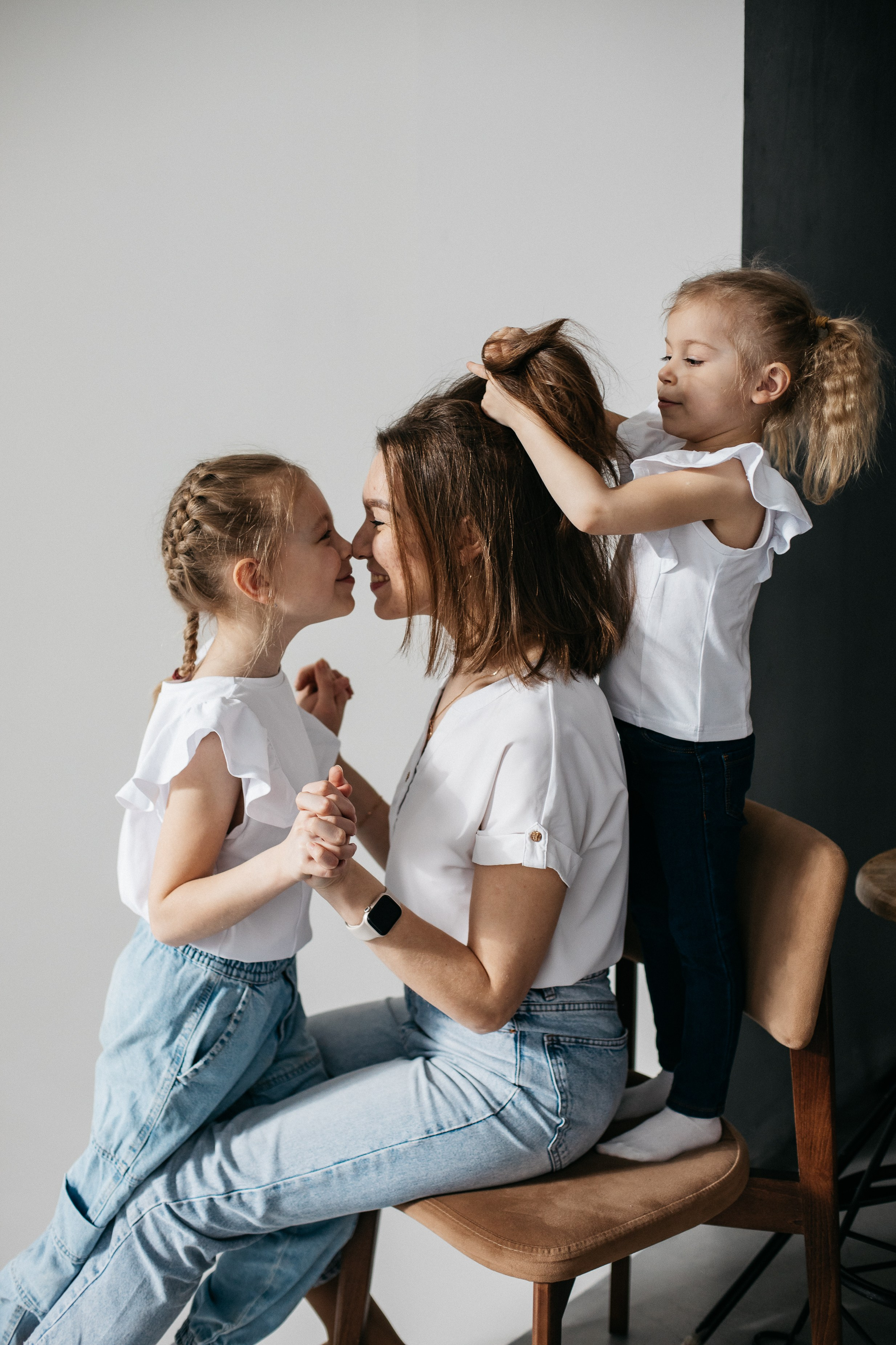 Настя, Соня и Алиса. Семейный фотограф Трусова Евгения в Екатеринбурге