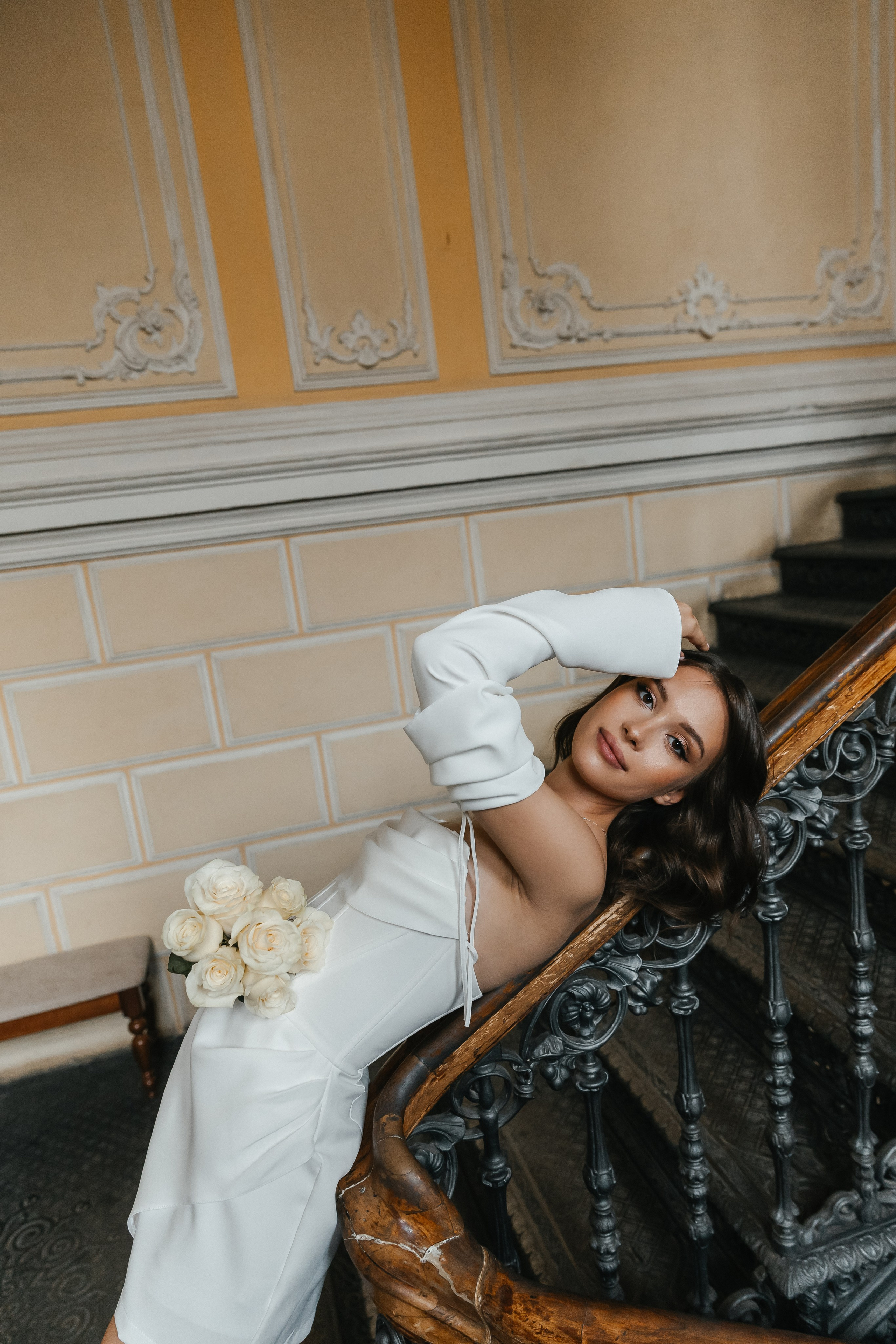 Свадебная фотосессия в Библиотеке-читальне им. А. С. Пушкина. Фотограф и видеограф Анна Домашенко