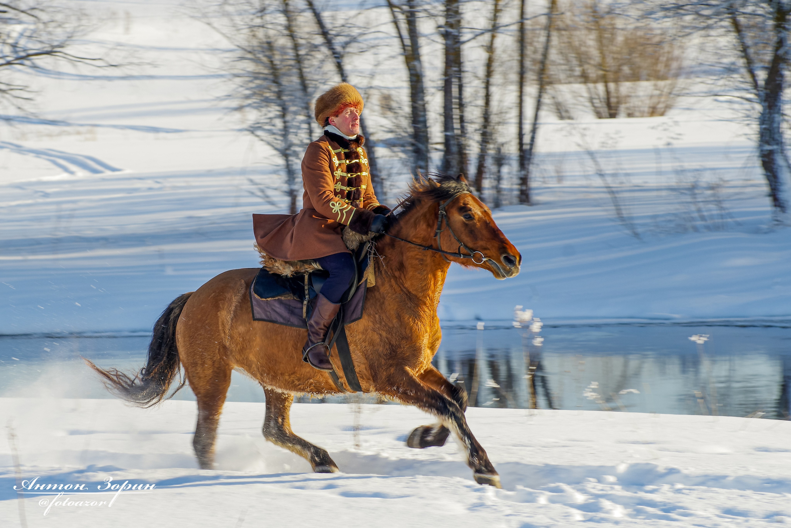 Конная охота. Семейный и детский фотограф Антон Зорин