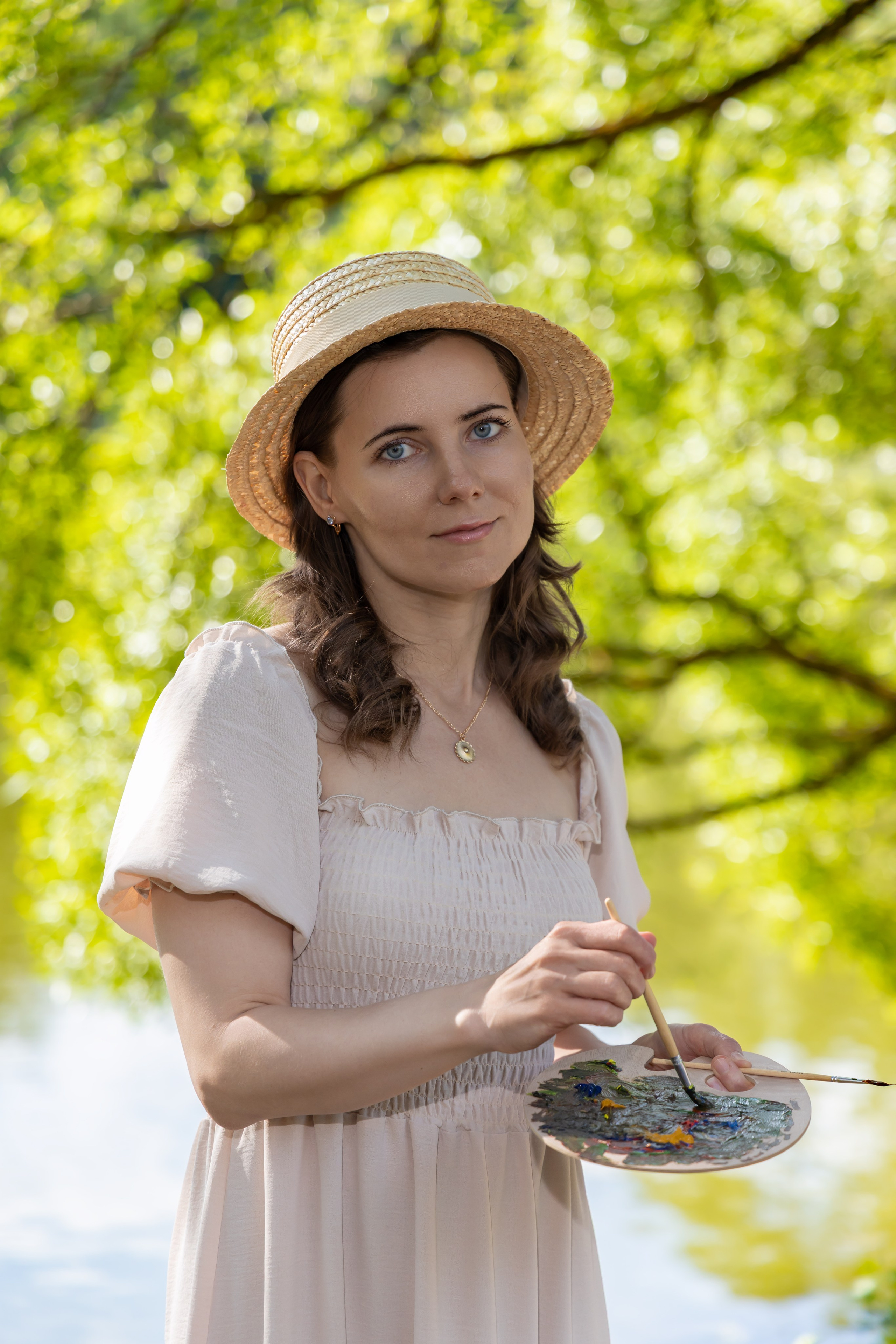 Фотосессия в стиле «Художница». Репортажный, семейный и студийный фотограф в Москве Демин Алексей